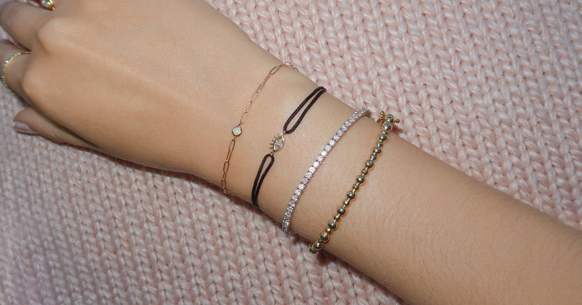 Anzie x Mel Soldera Breast Cancer Awareness Bracelets