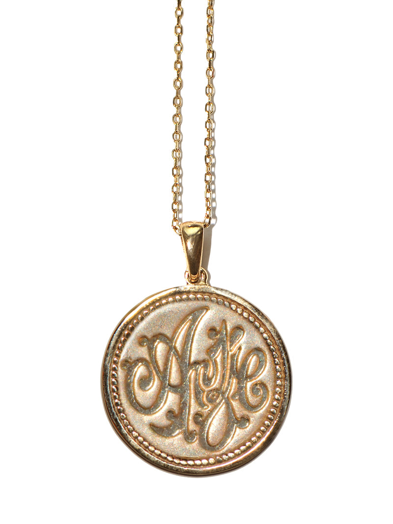 Custom Monogram Initial Medallion