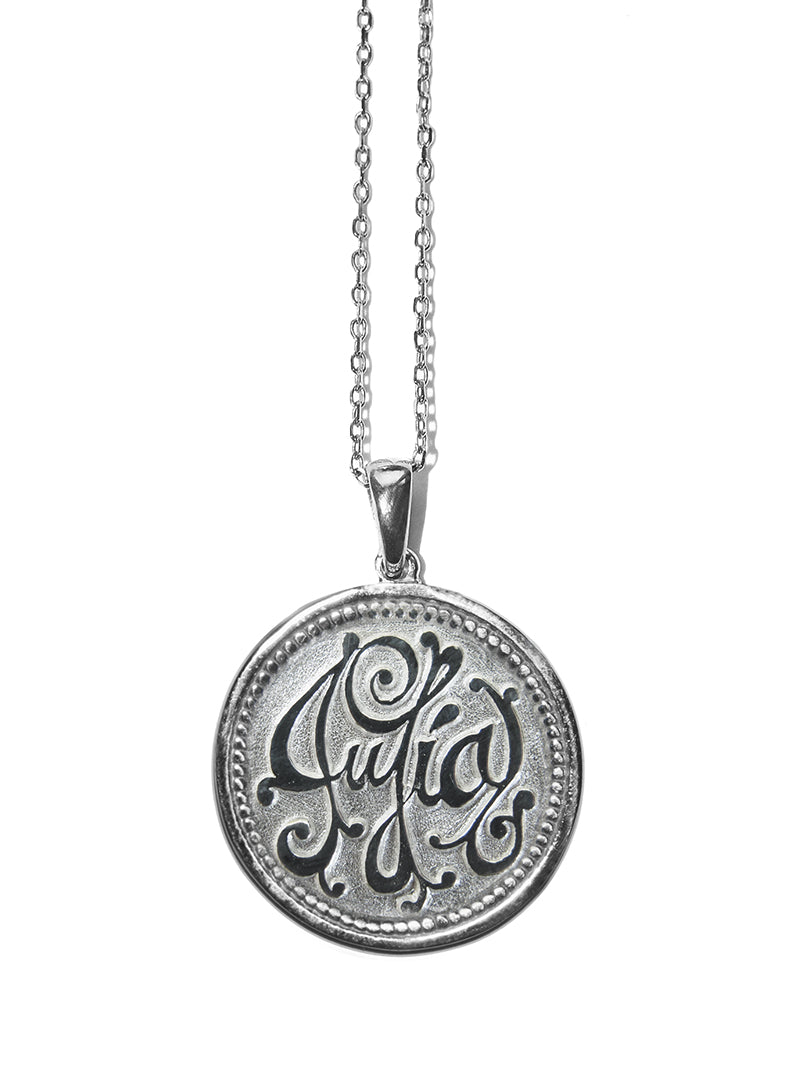 Custom Monogram Initial Medallion