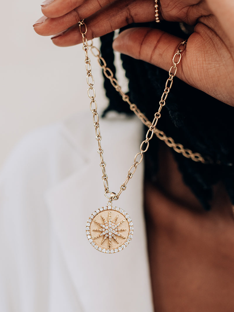 Aztec Royale Diamond Starburst Medallion