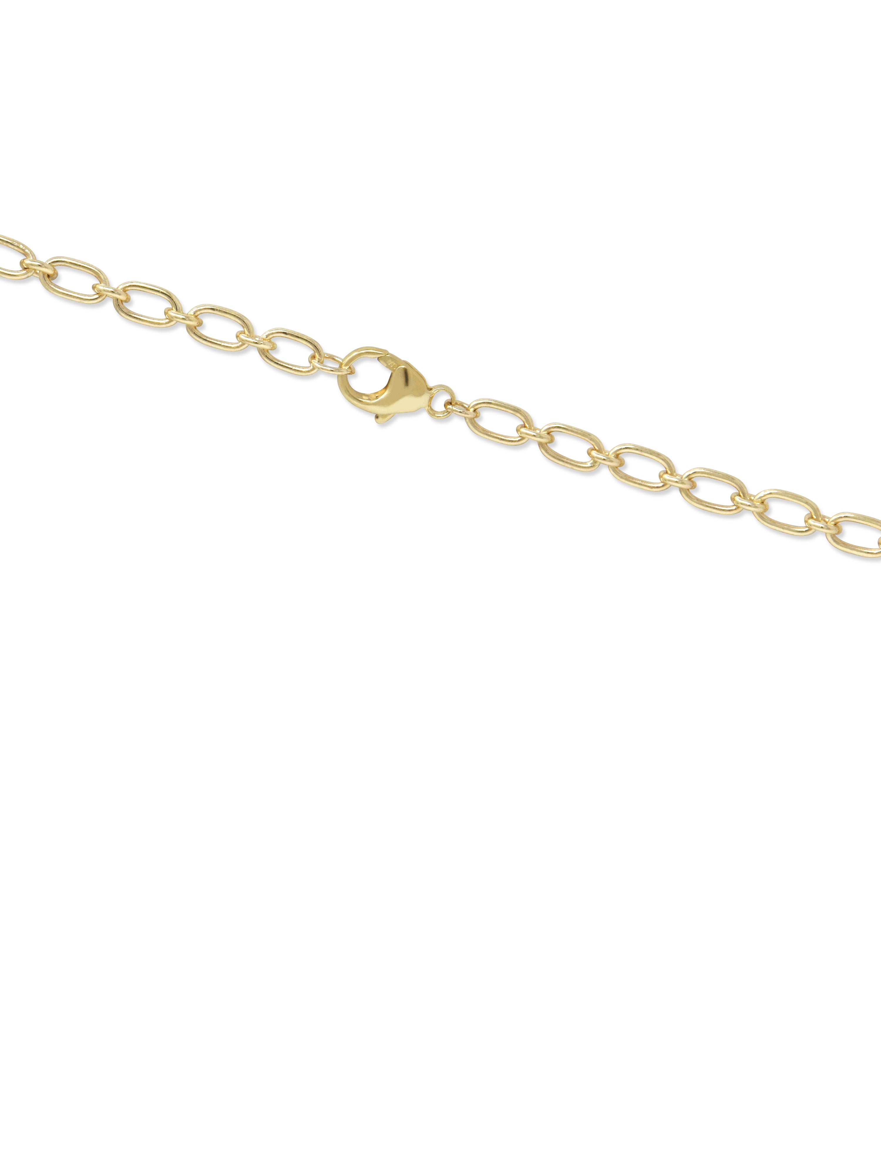 Capteur D’histoire en Diamant Marine Dew Drop avec Chaîne Lourd