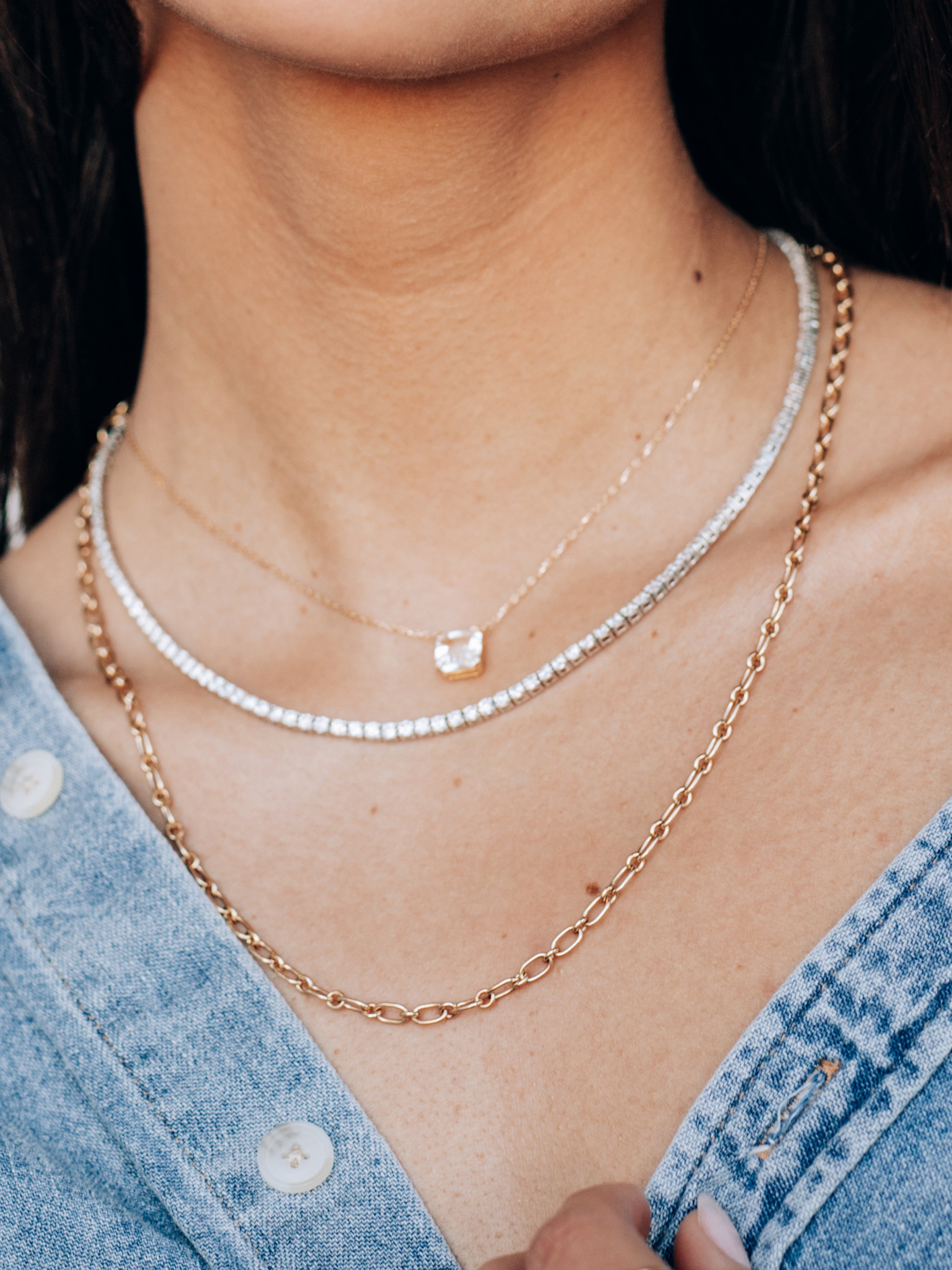 Heavy Rectangle Link Chain