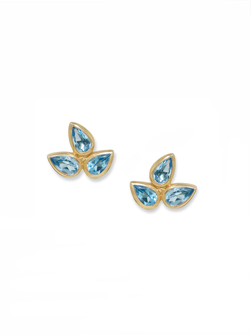 Bouquet Fleur de Lis Studs