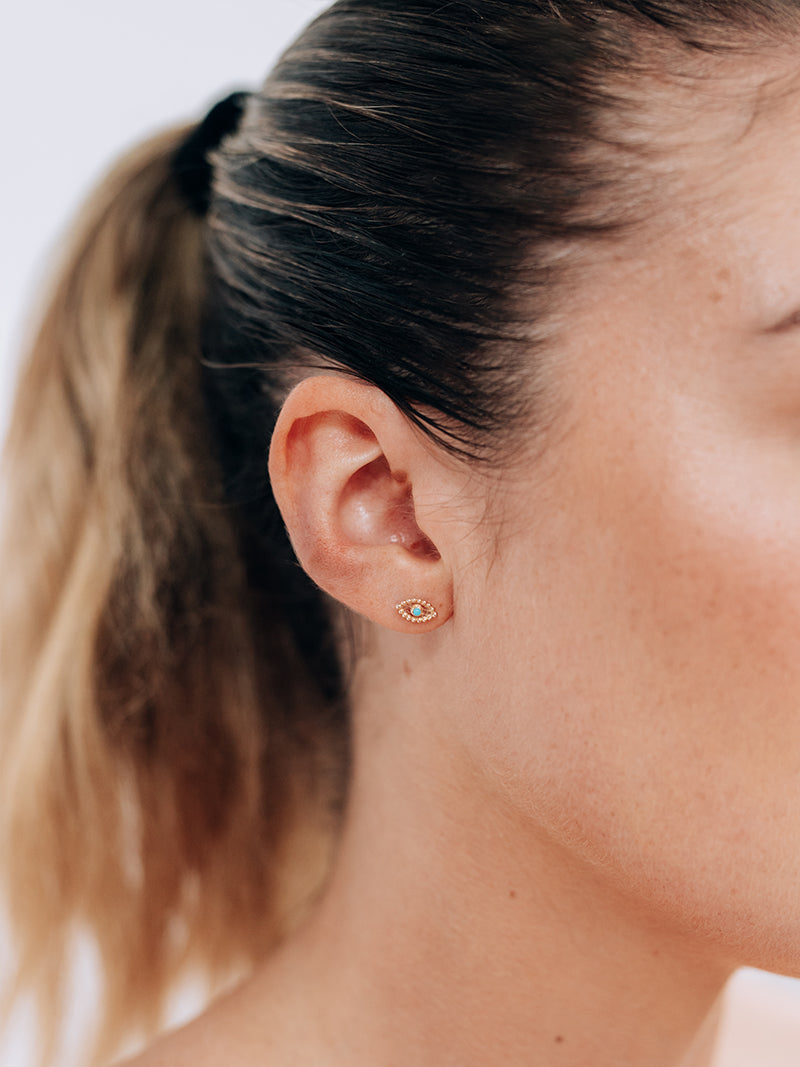 Clou d’Oreille Mauvais Œil Dew Drop