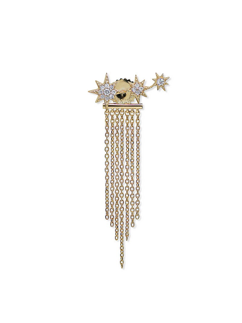 Aztec Michelle Fringe Ear Climbers