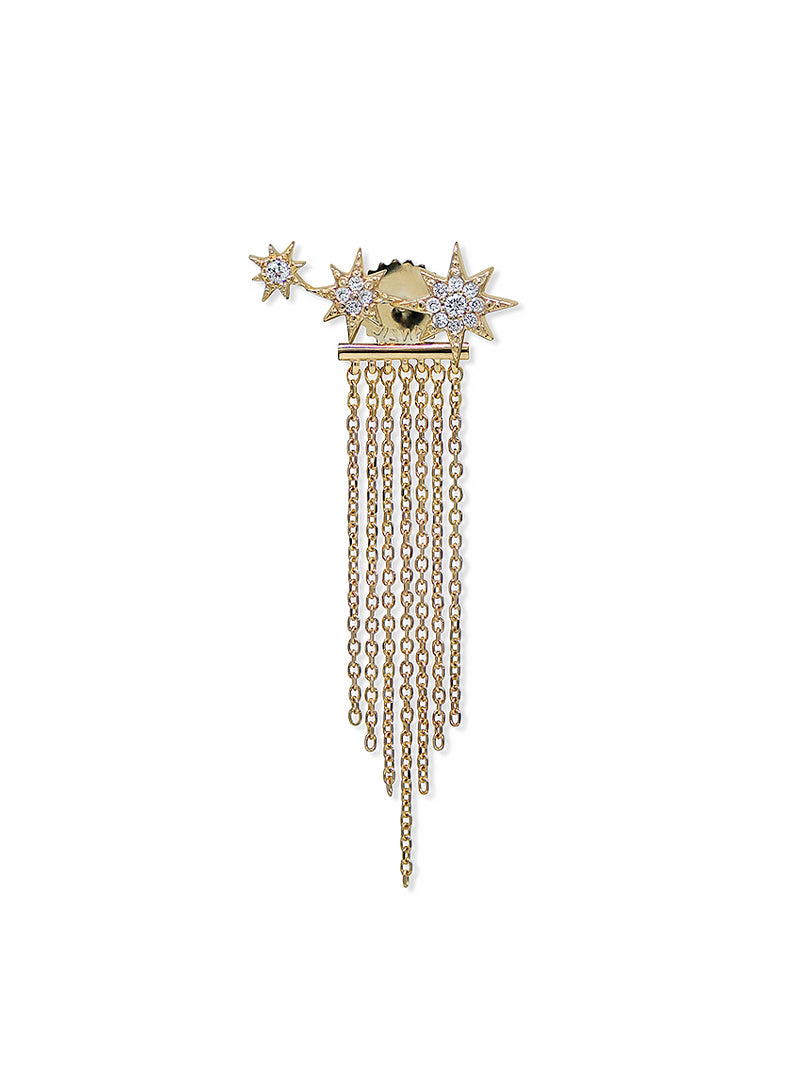 Aztec Michelle Fringe Ear Climbers