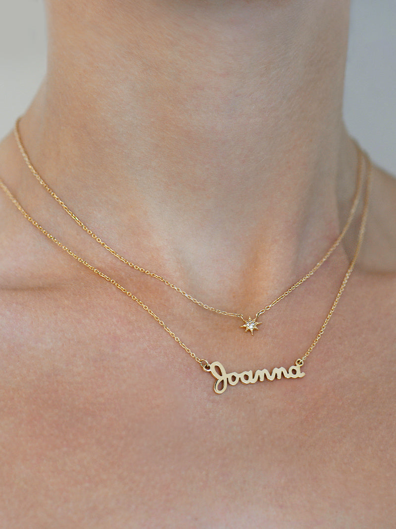 Aztec Micro North Star Necklace