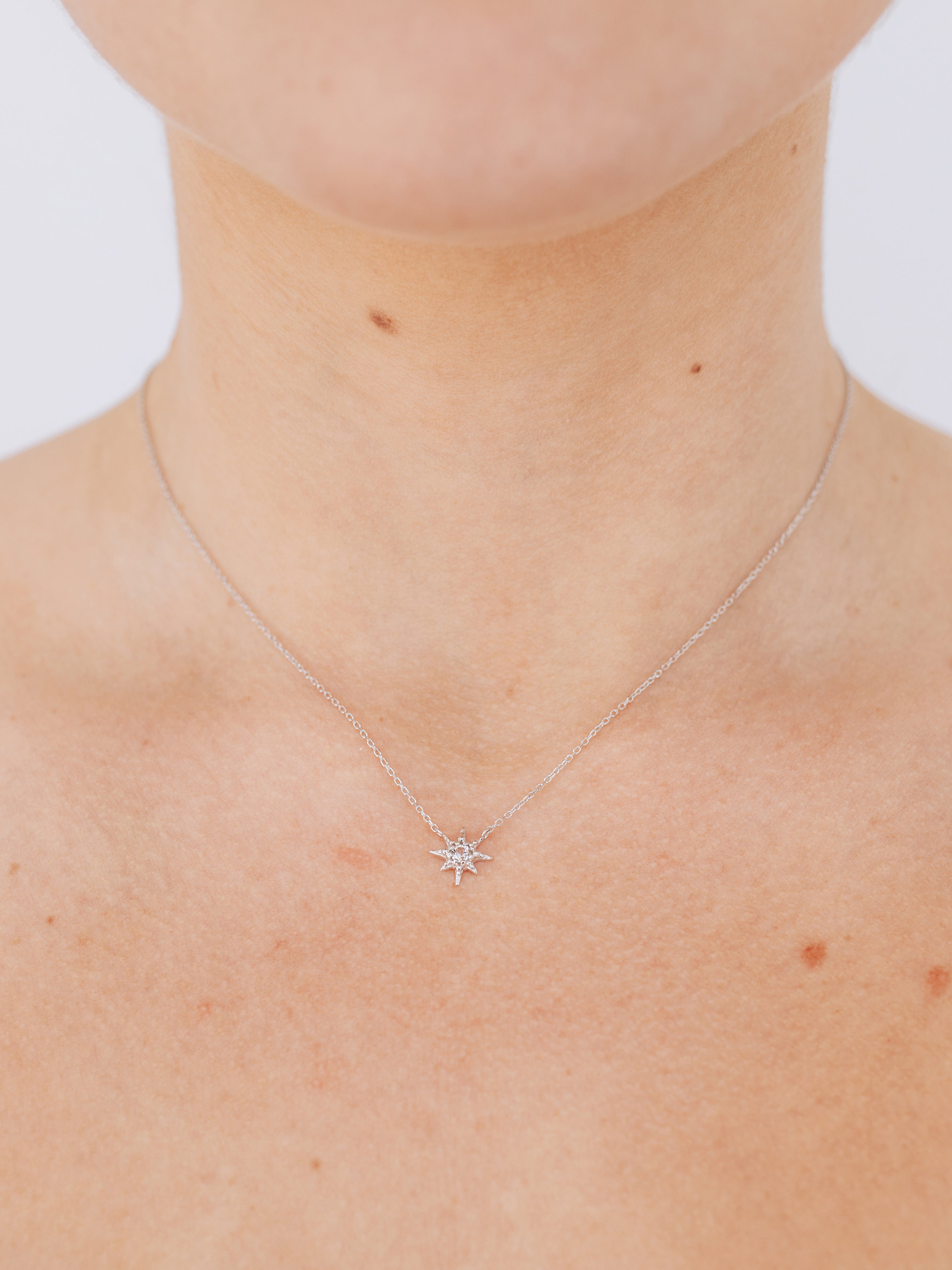 Aztec Micro Starburst Necklace