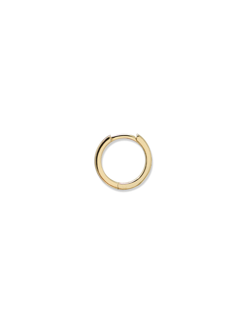 Classique 12mm Gold Single Hoop