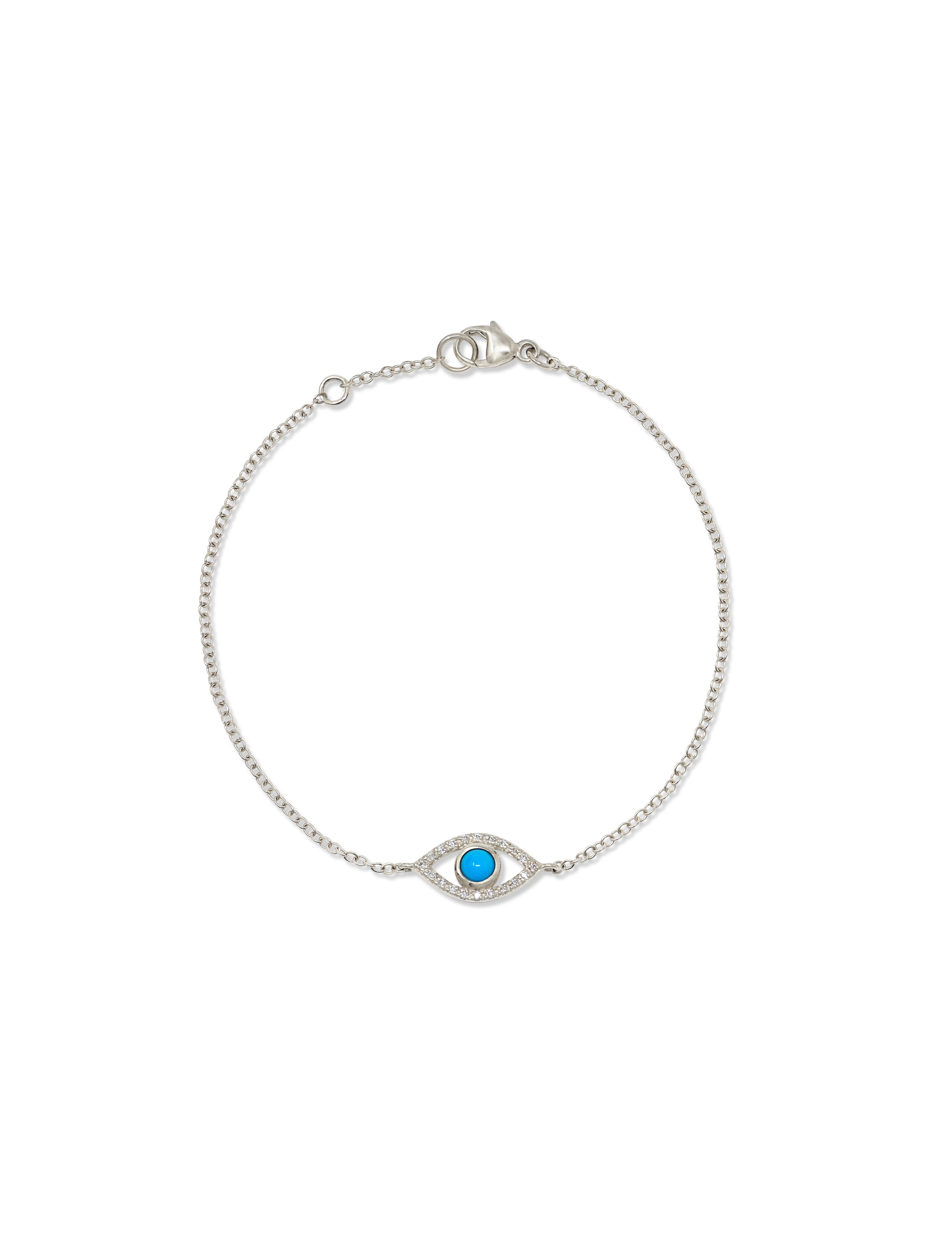 Classique Pavé Evil Eye Bracelet
