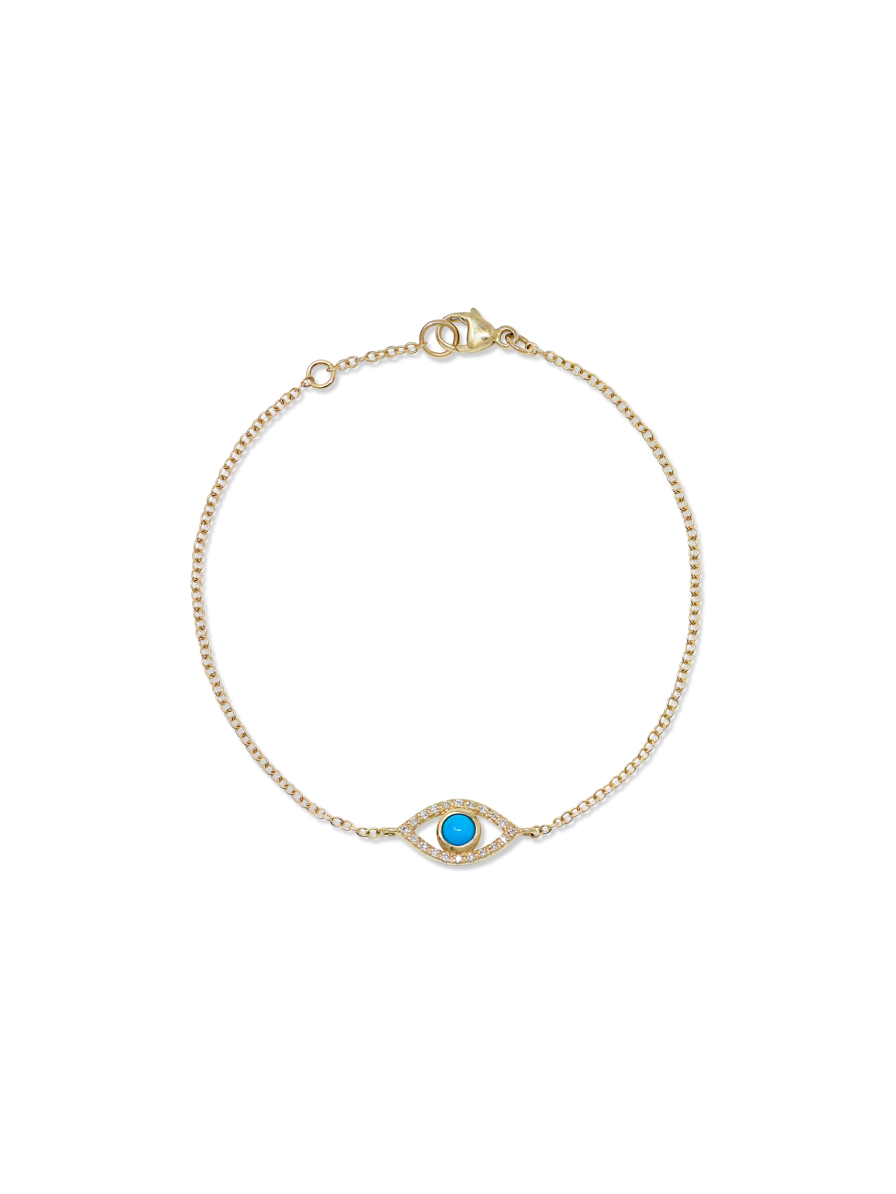 Classique Pavé Evil Eye Bracelet