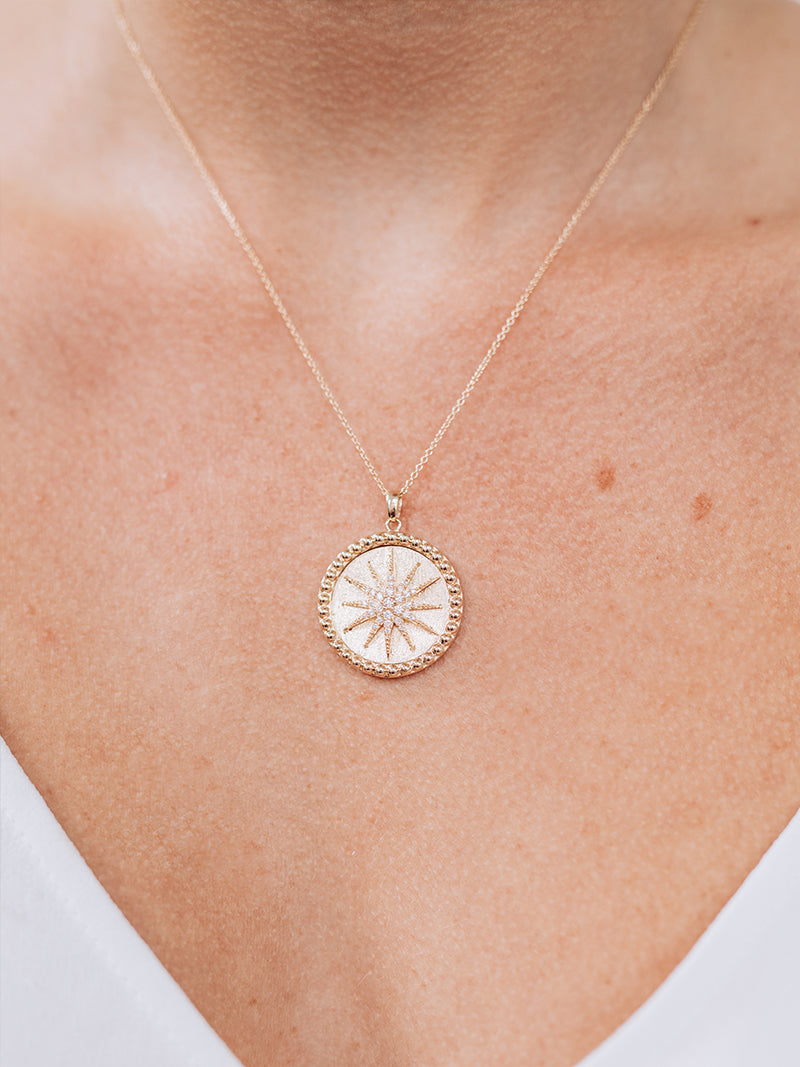 Dew Drop Eve Celestial Burst Medallion