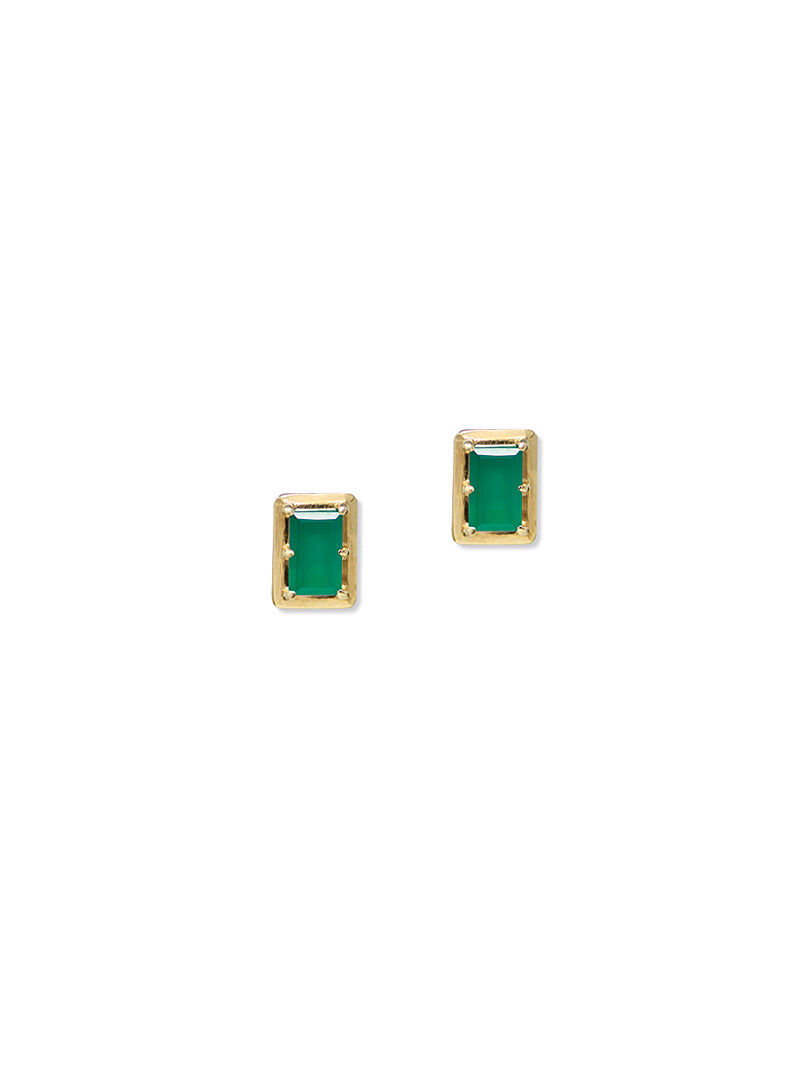 Cléo Carré Baguette Studs