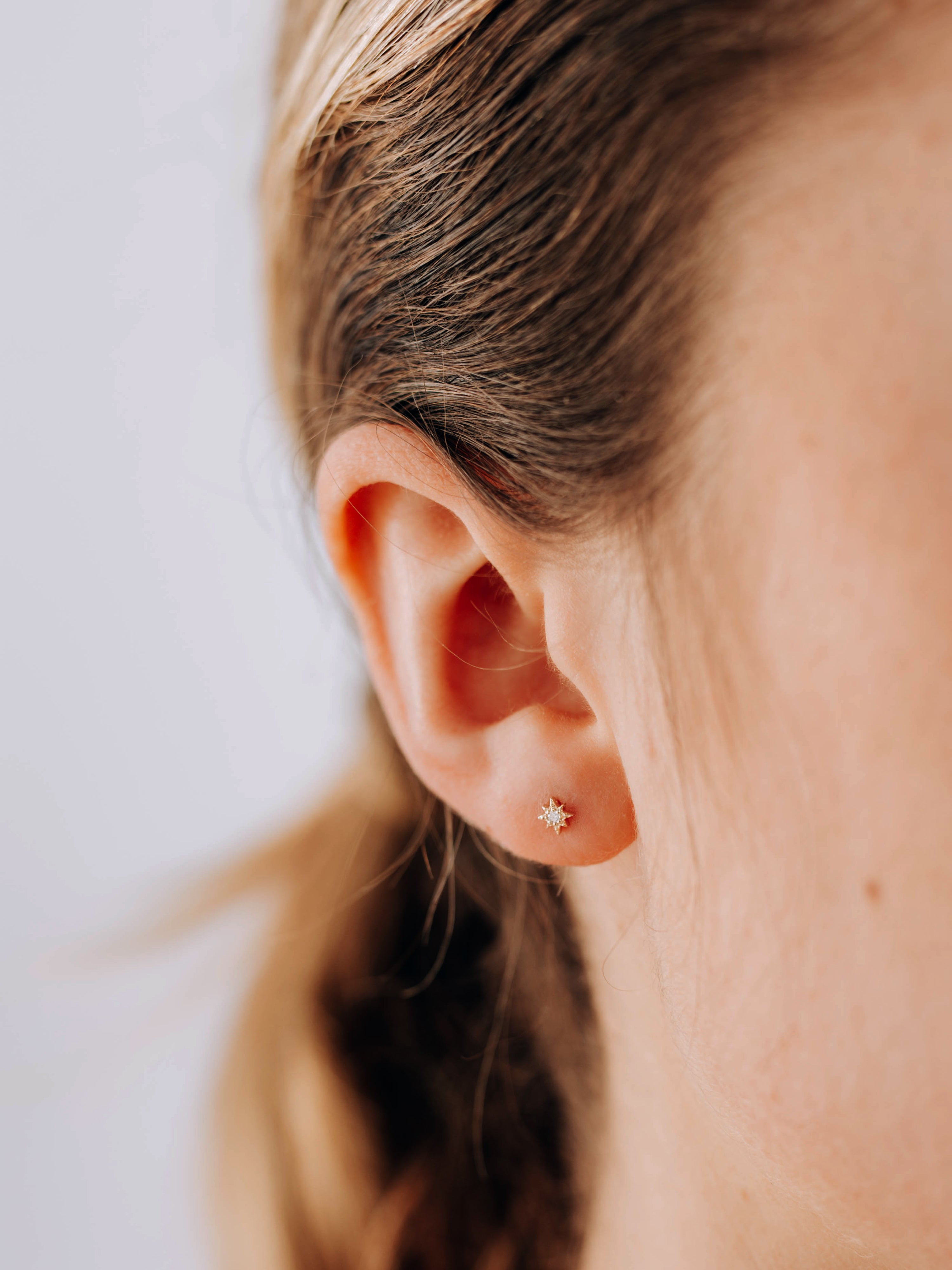 Aztec Petite North Star Single Stud