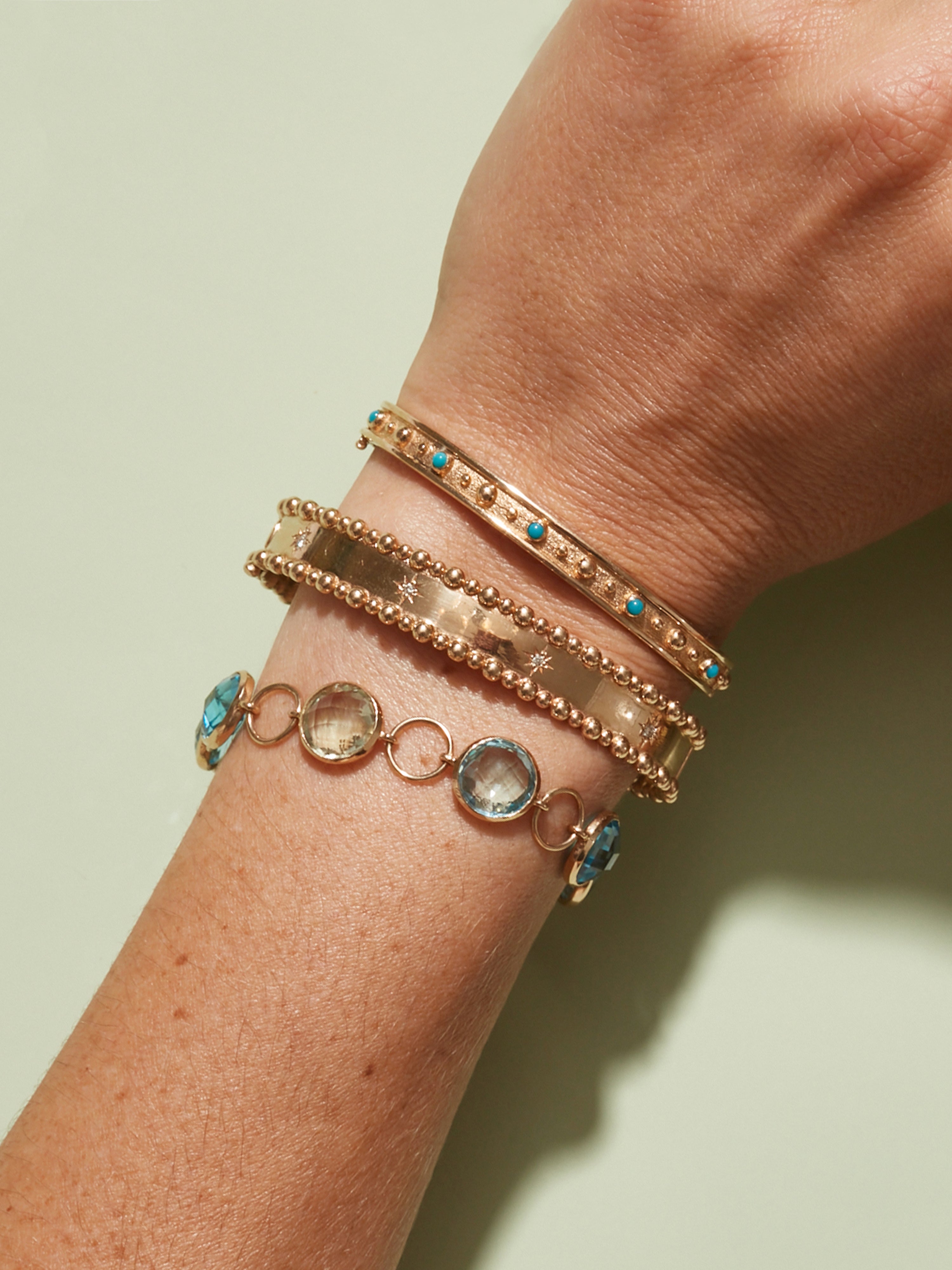 Méditerranée Dotted Bangle