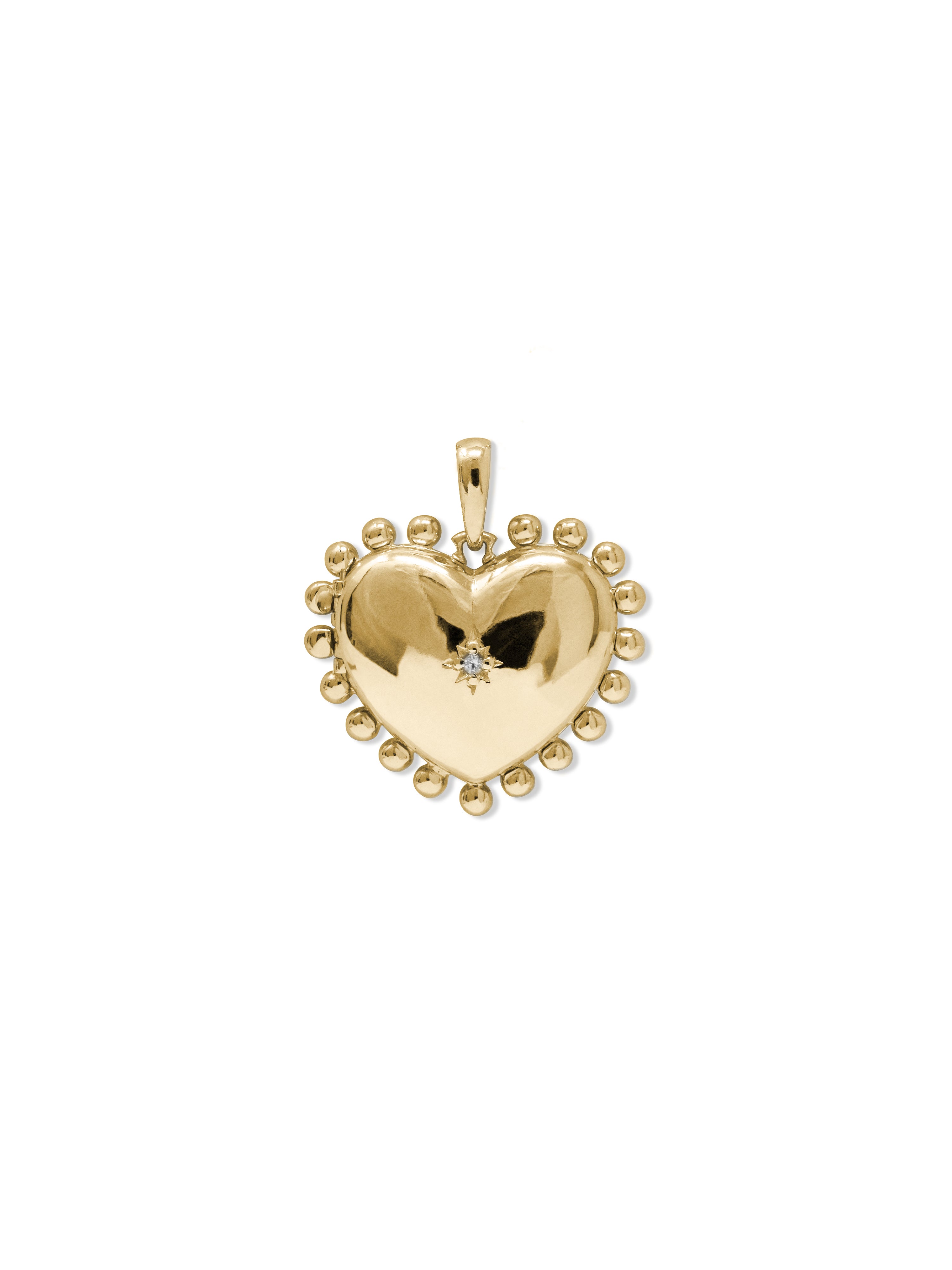 Dew Drop Mini Heart Locket