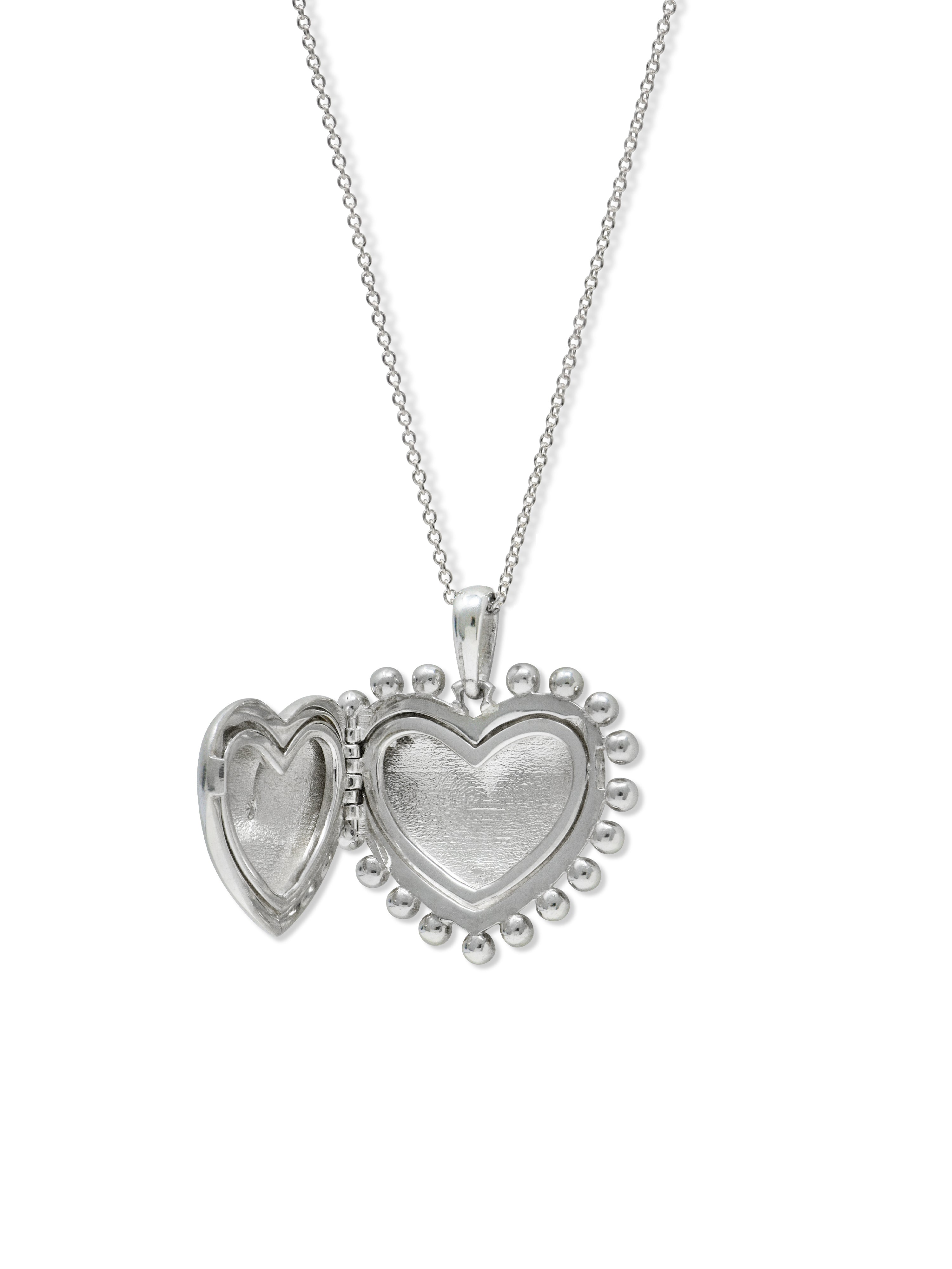 Dew Drop Heart Locket