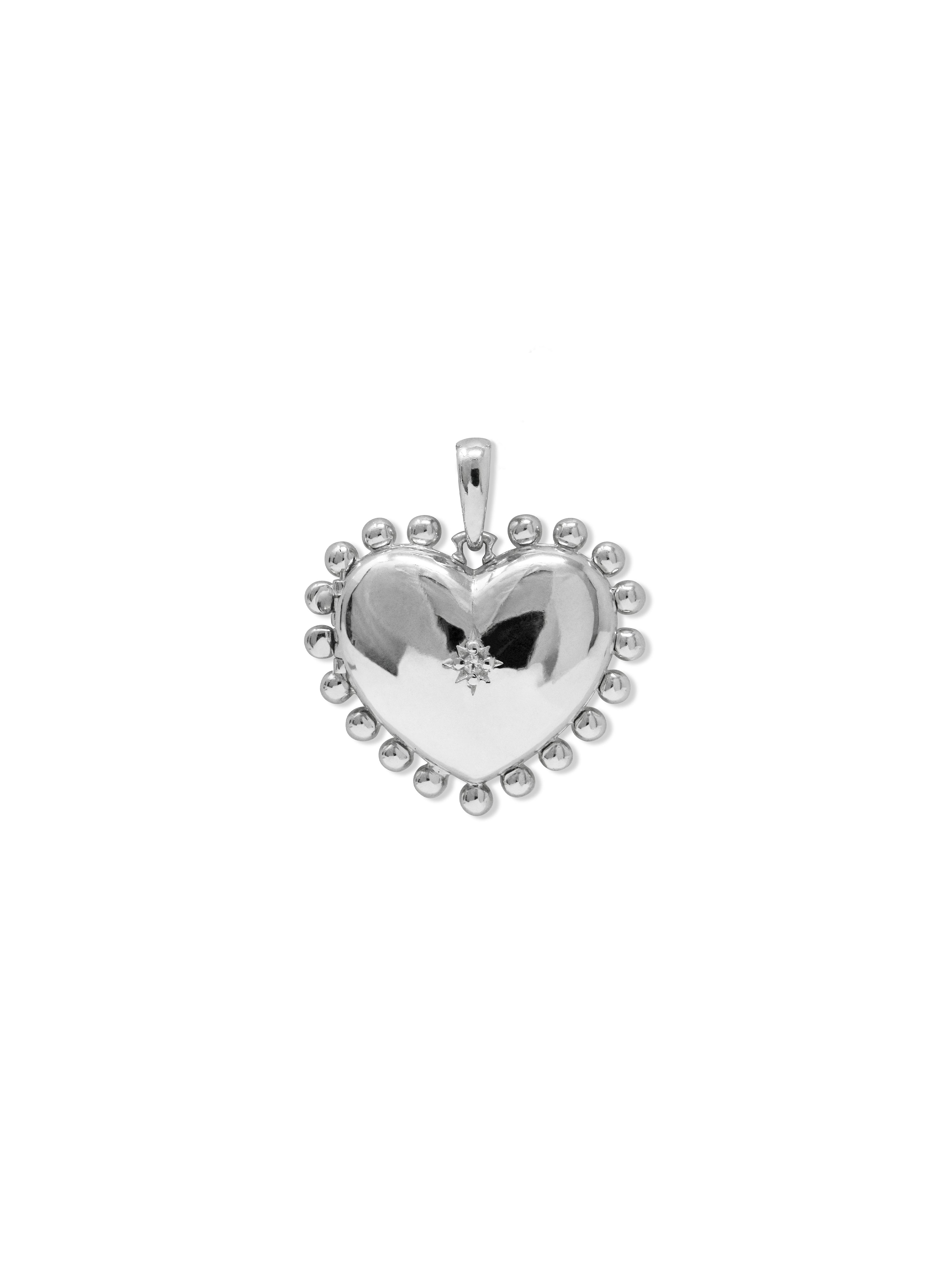 Dew Drop Heart Locket