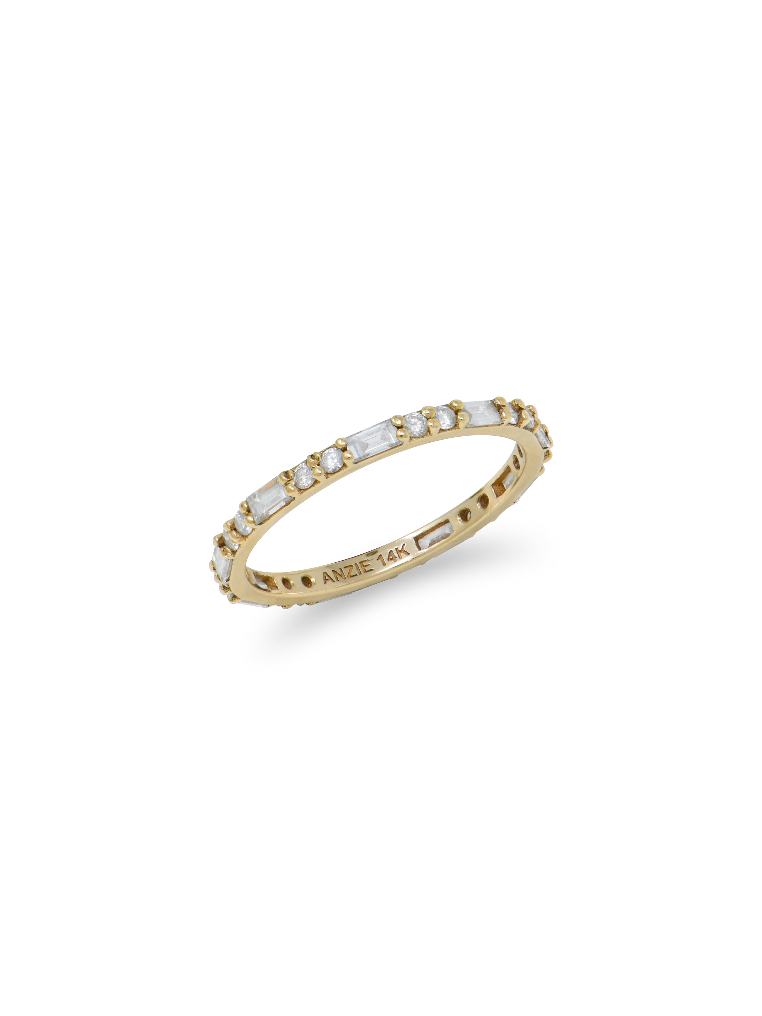 Cléo Deco Baguette Eternity Band