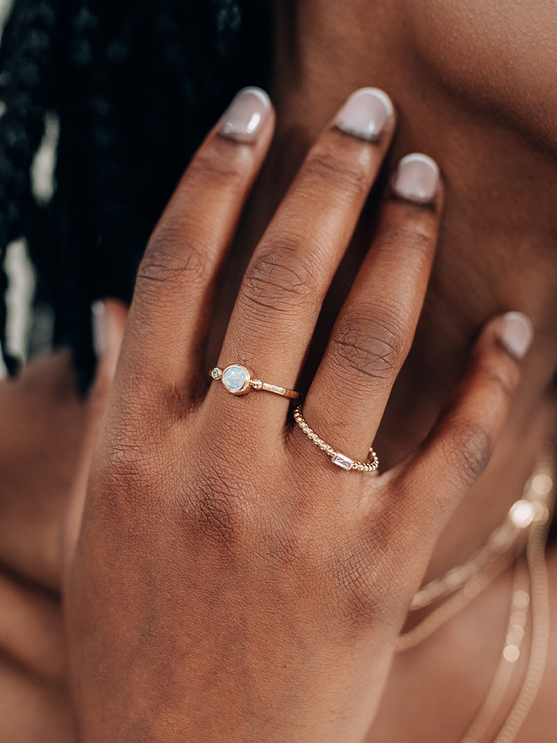 Dew Drop Bonheur Ring