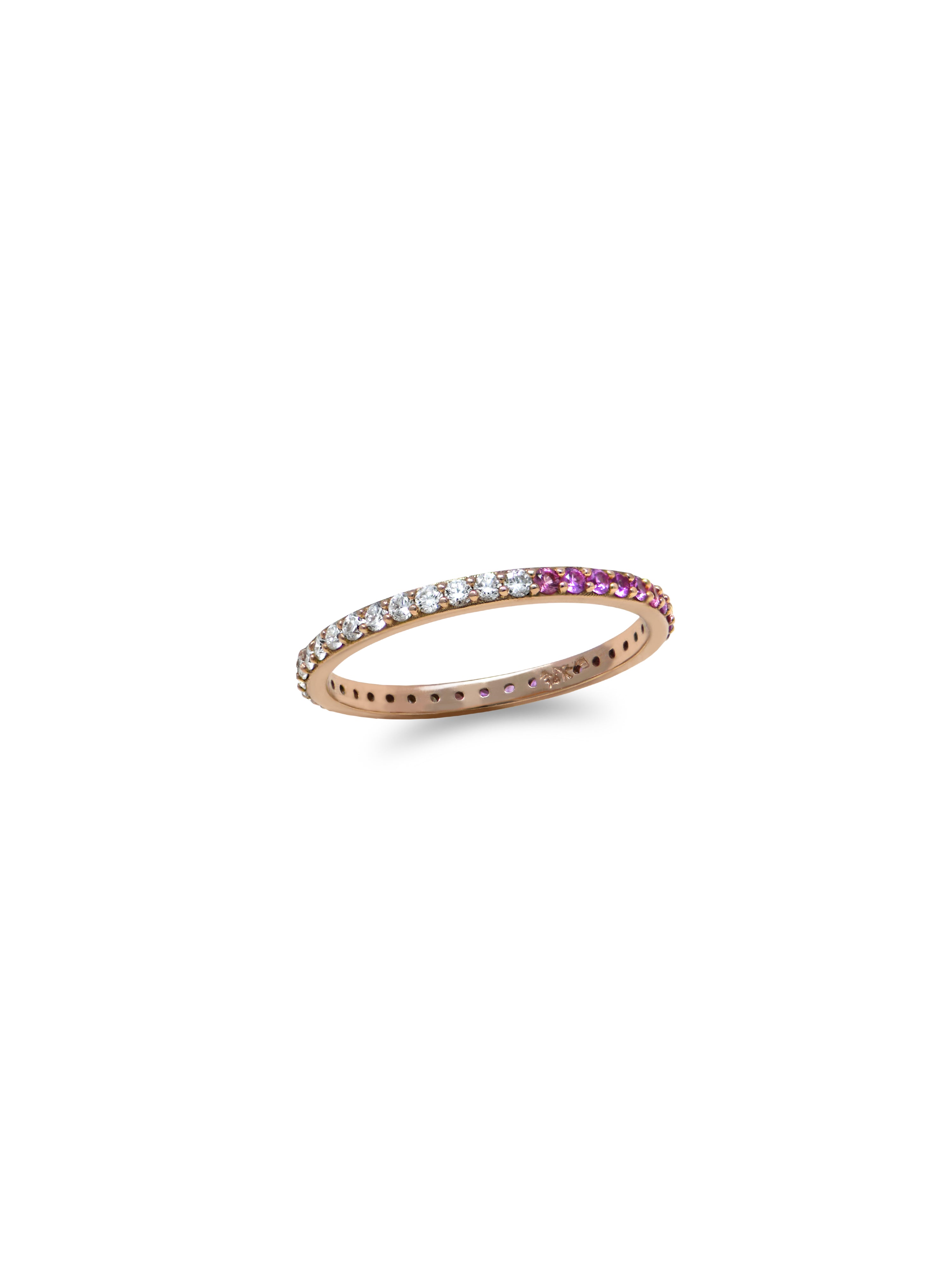 Classique Geometric Eternity Band