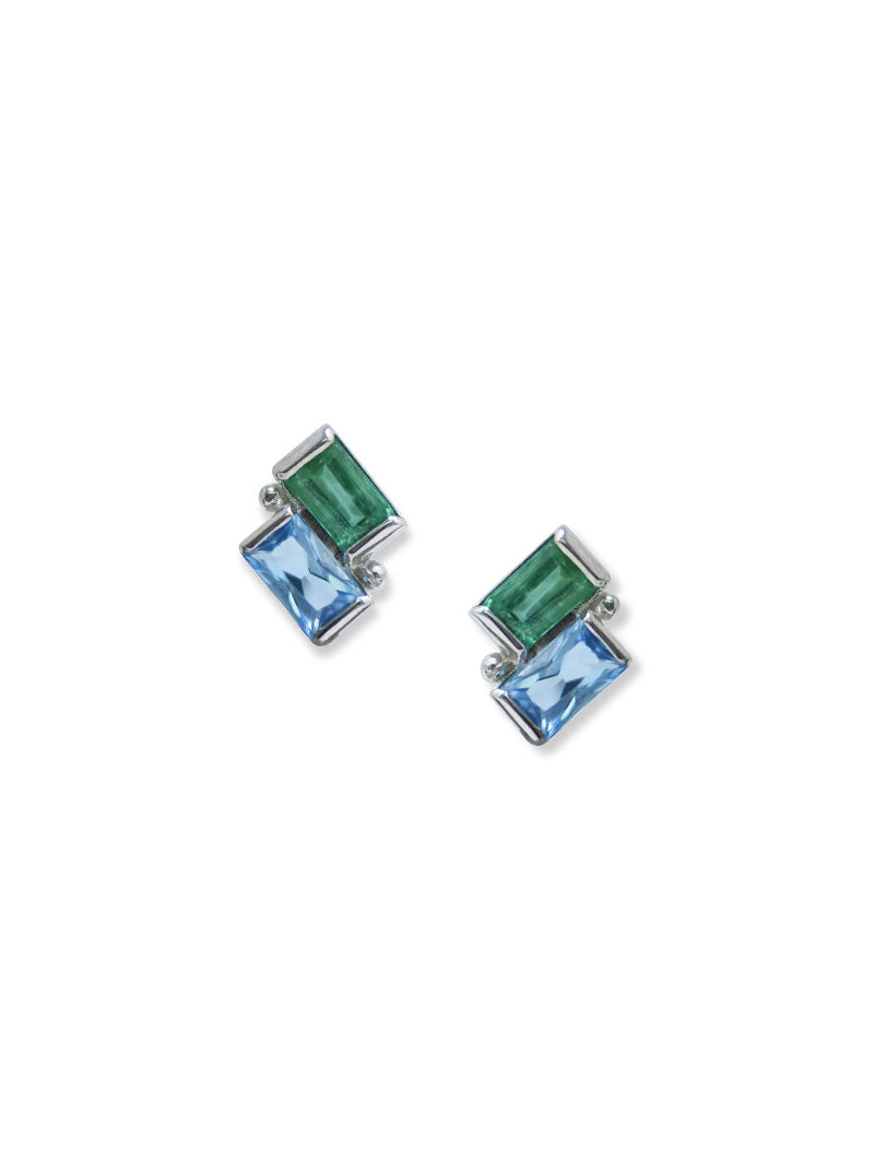 Cléo Deux Carré Studs
