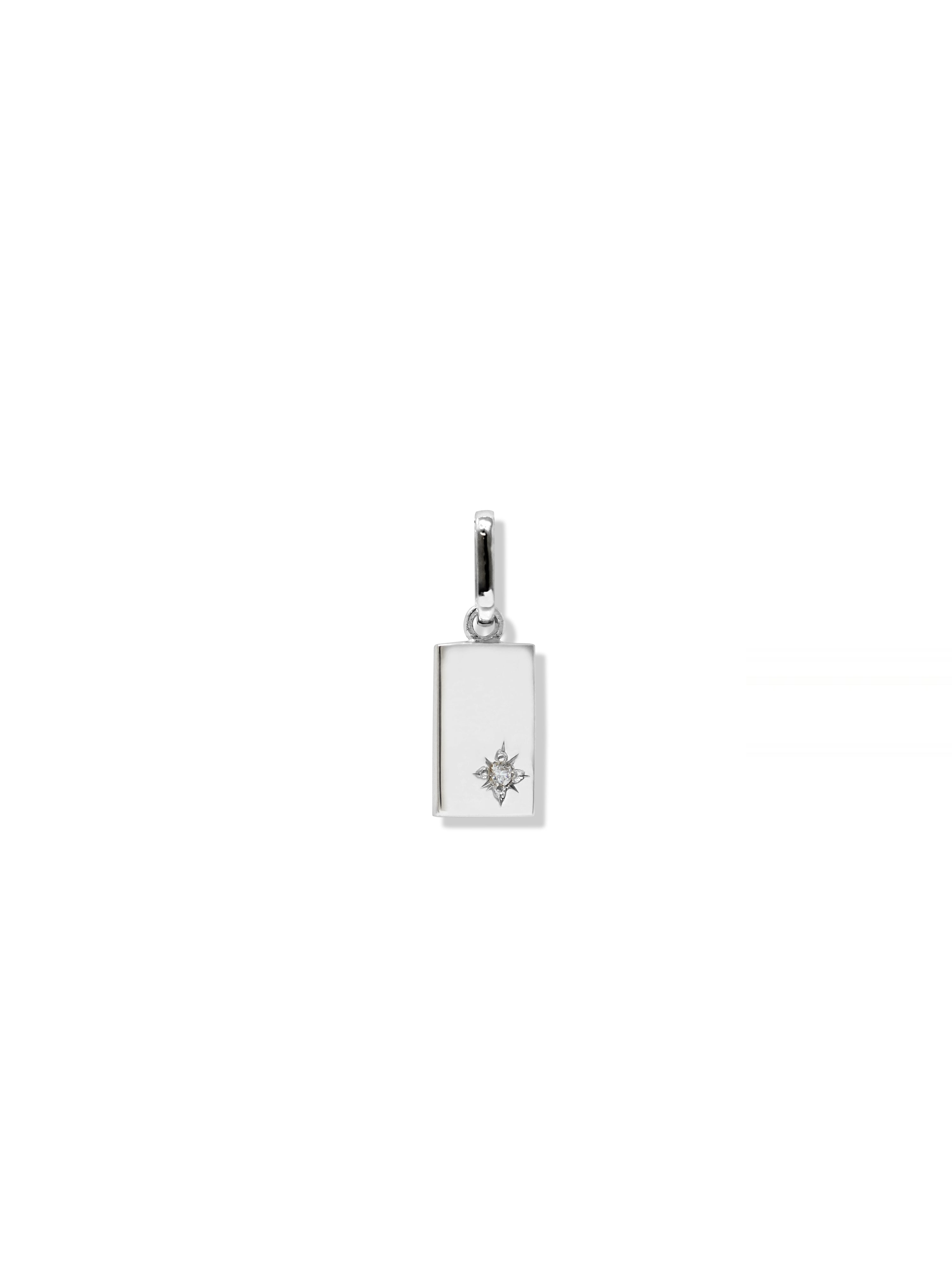 Love Letter Tag Pendant Charm