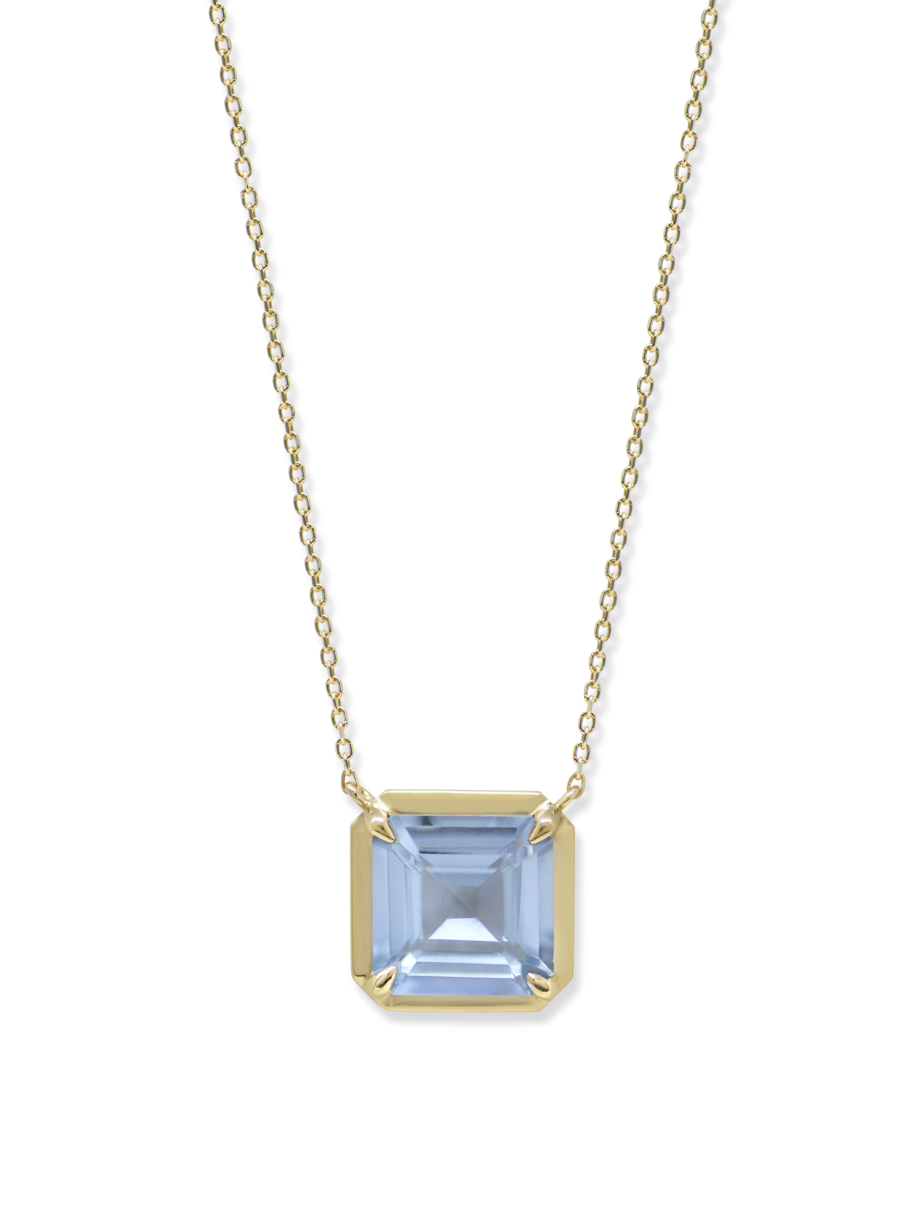 Cléo Carré Daniela Grande Square Necklace