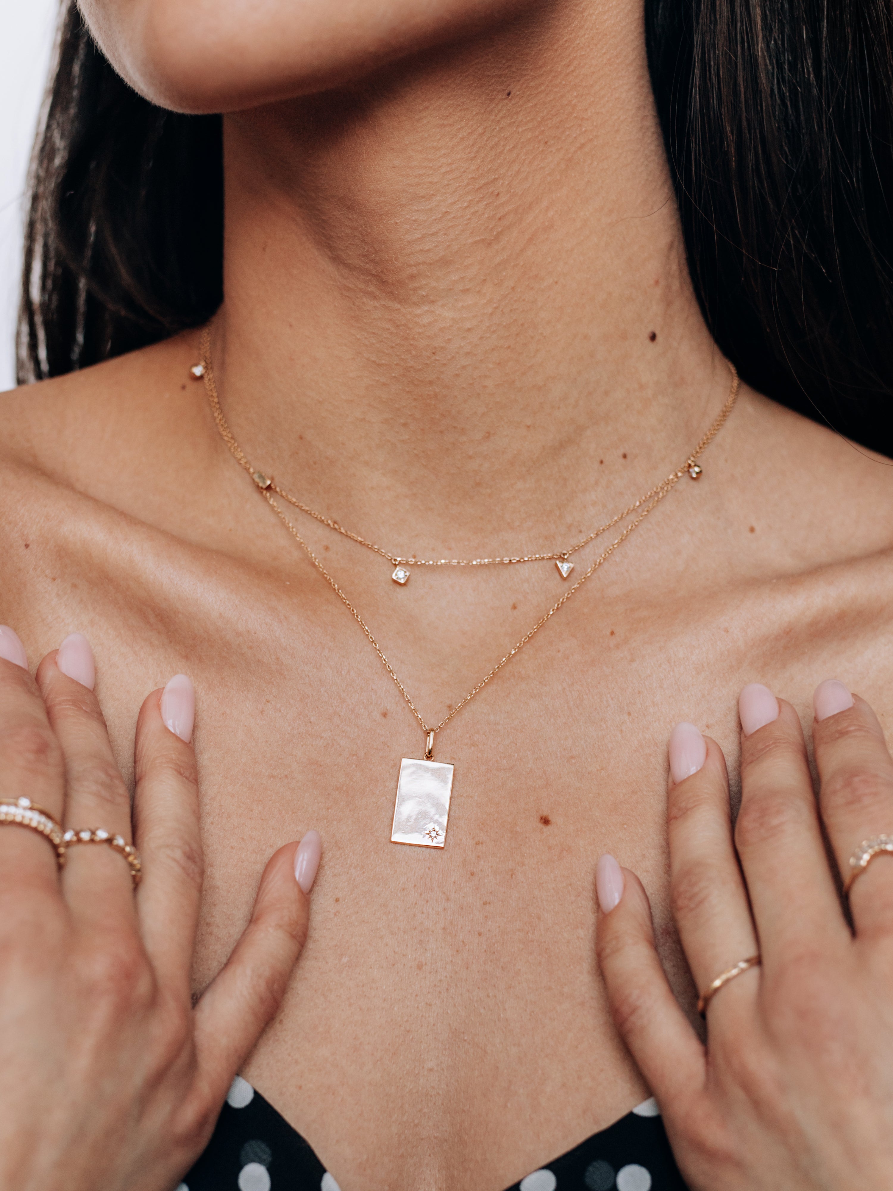 Love Letter Large Engravable ID Tag Charm