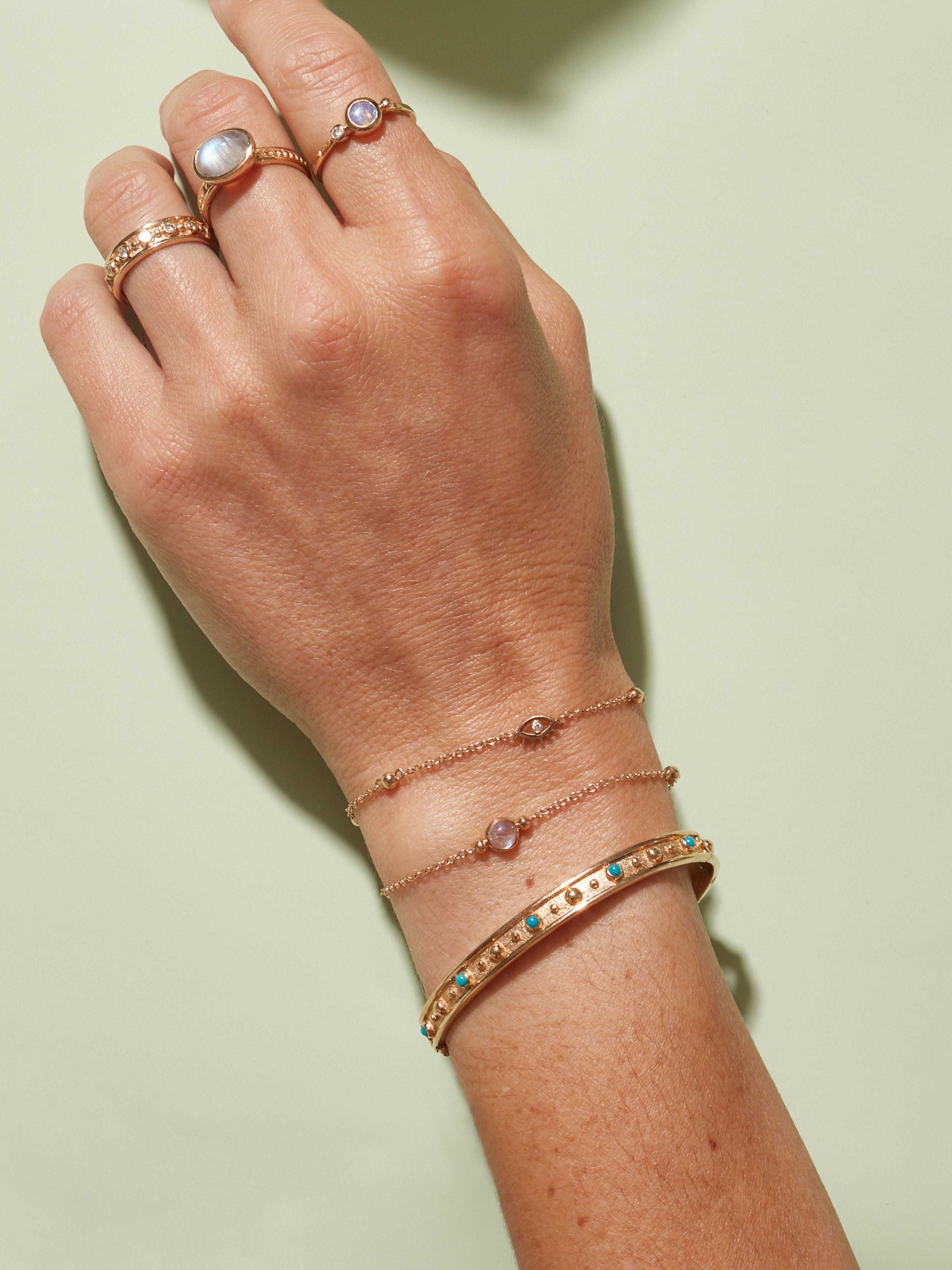 Bracelet Cil de Mauvais Œil Mel Soldera