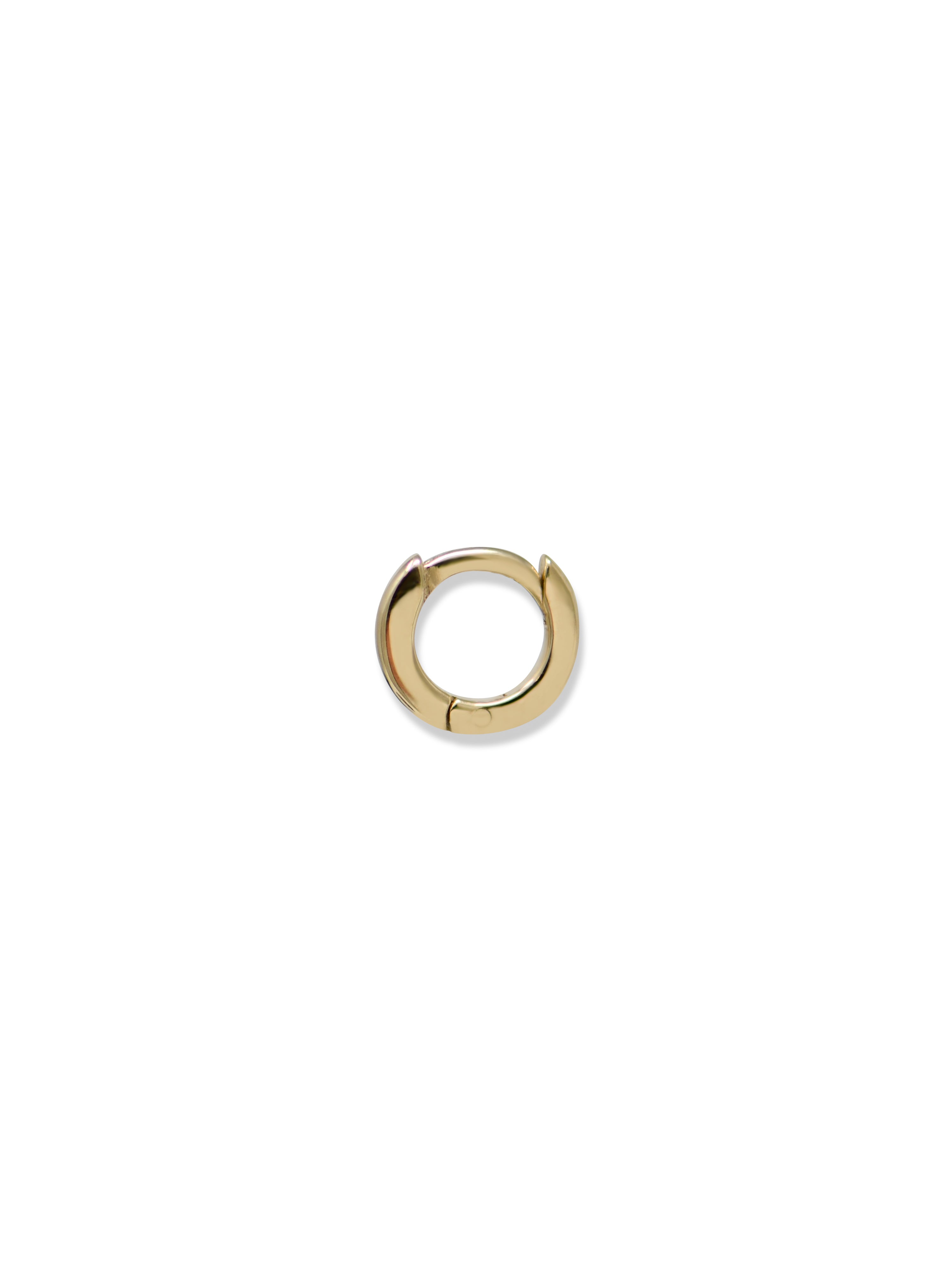 Classique 8mm Gold Single Hoop
