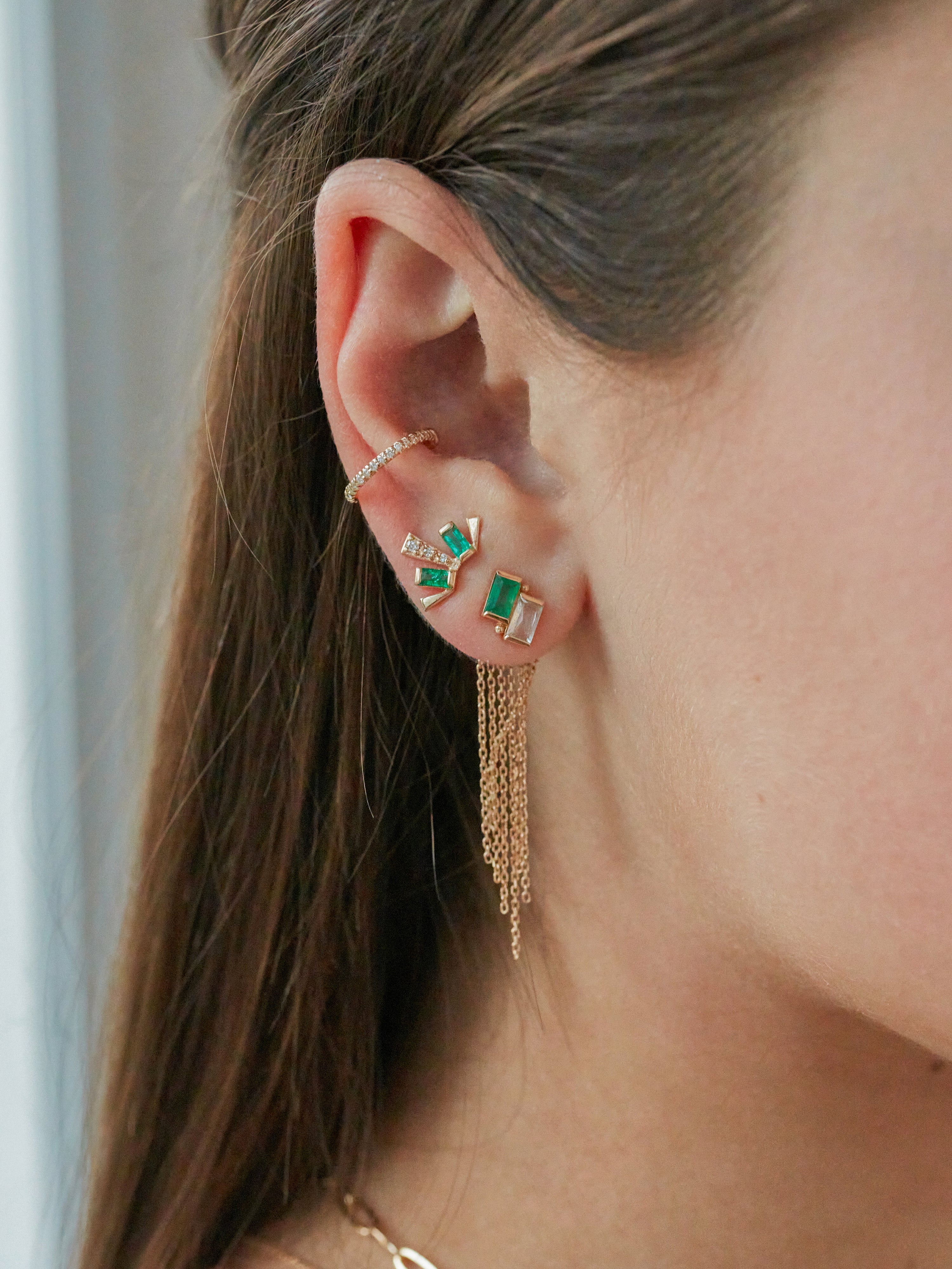 Clou Cléo Carré Éventail Déco