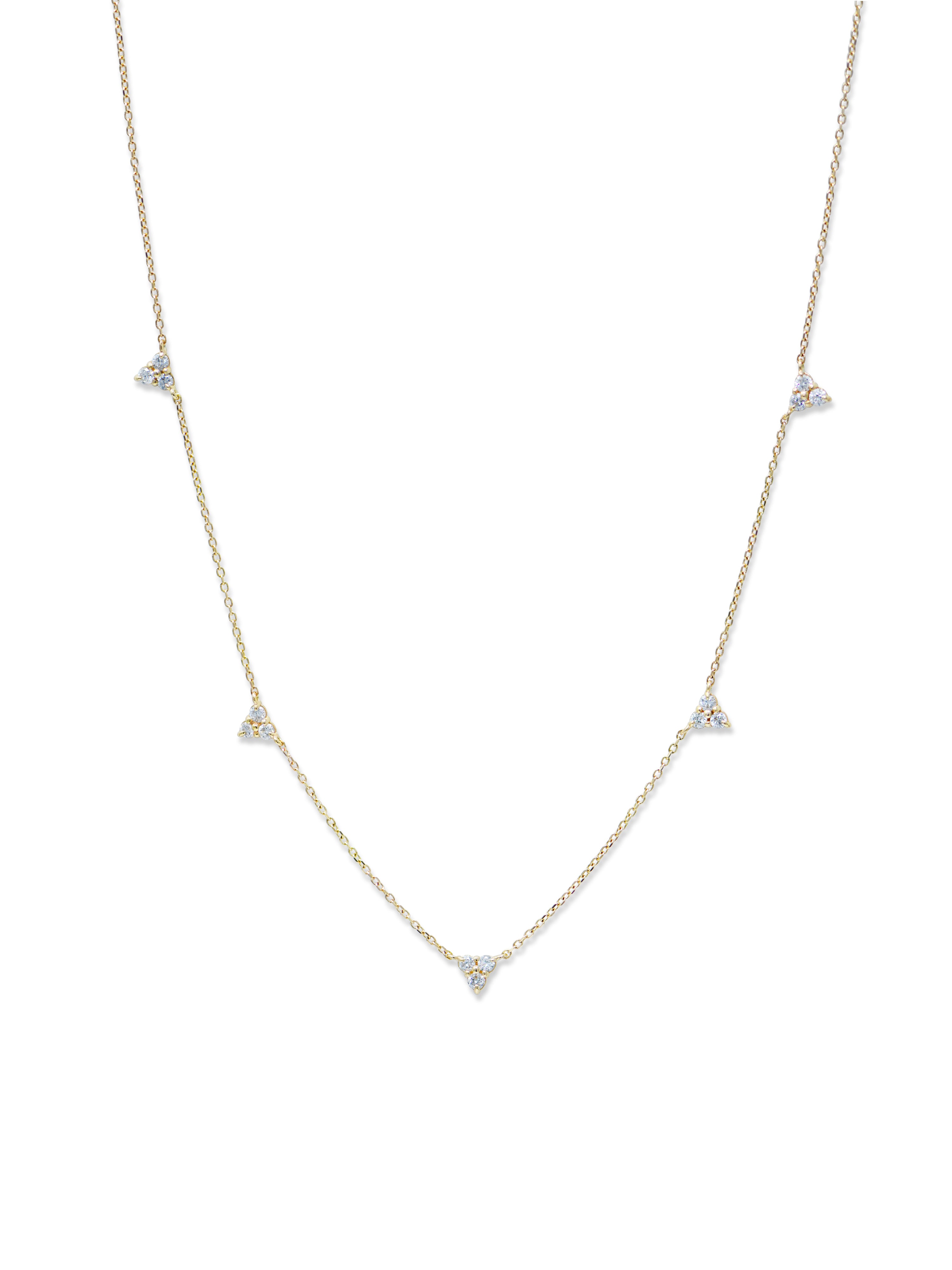 Cléo Trio Station Necklace