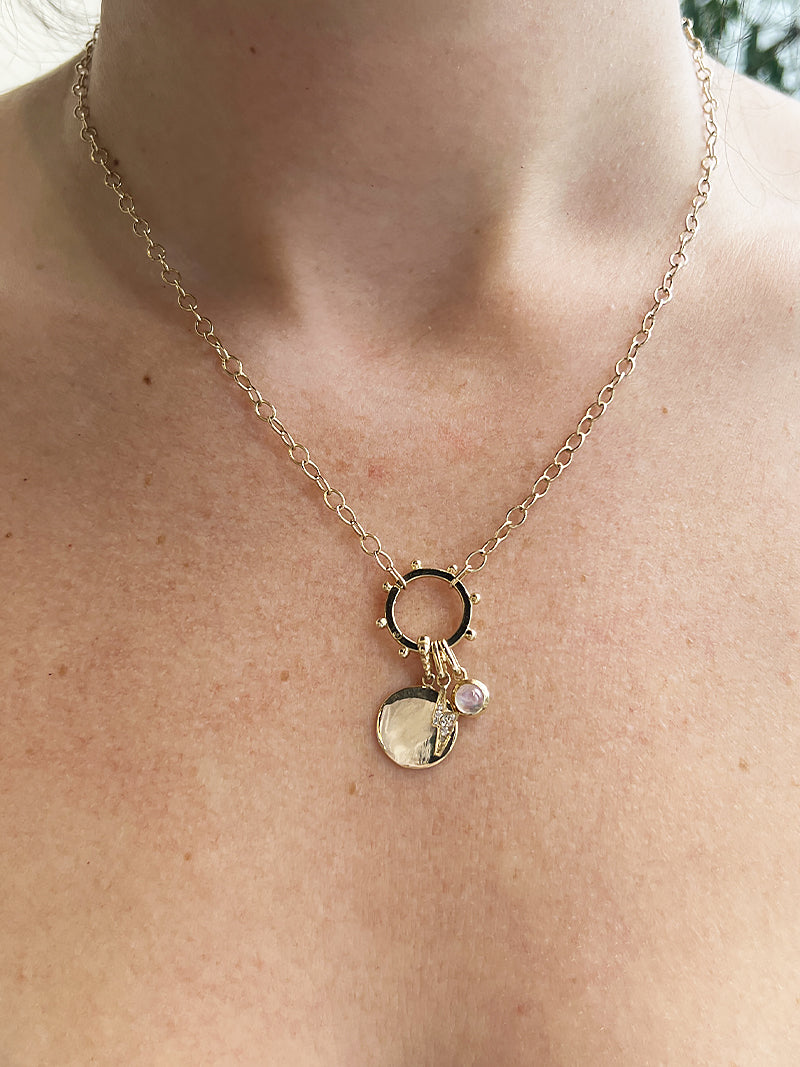 Dew Drop Marine Story Catcher Collier à Breloque D'éclaire