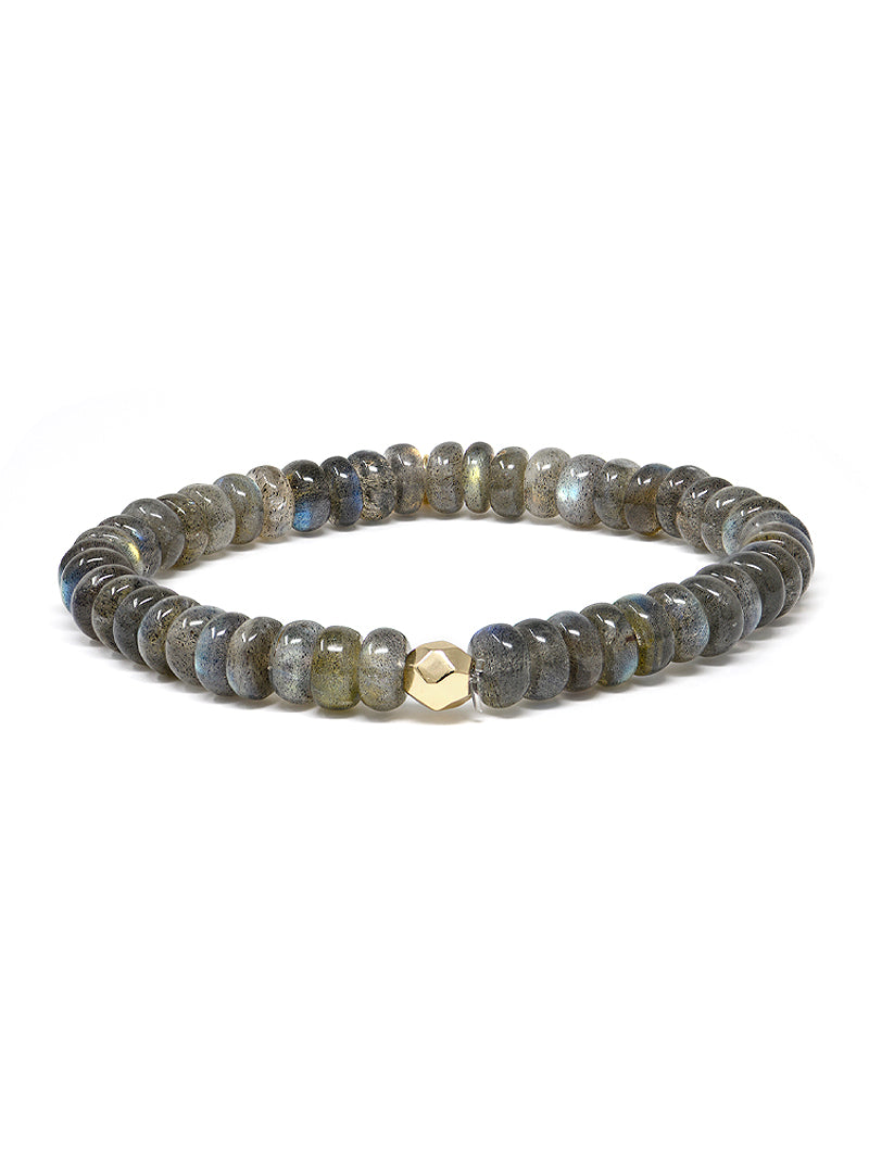 Bracelet Bohème Labradorite Lisse