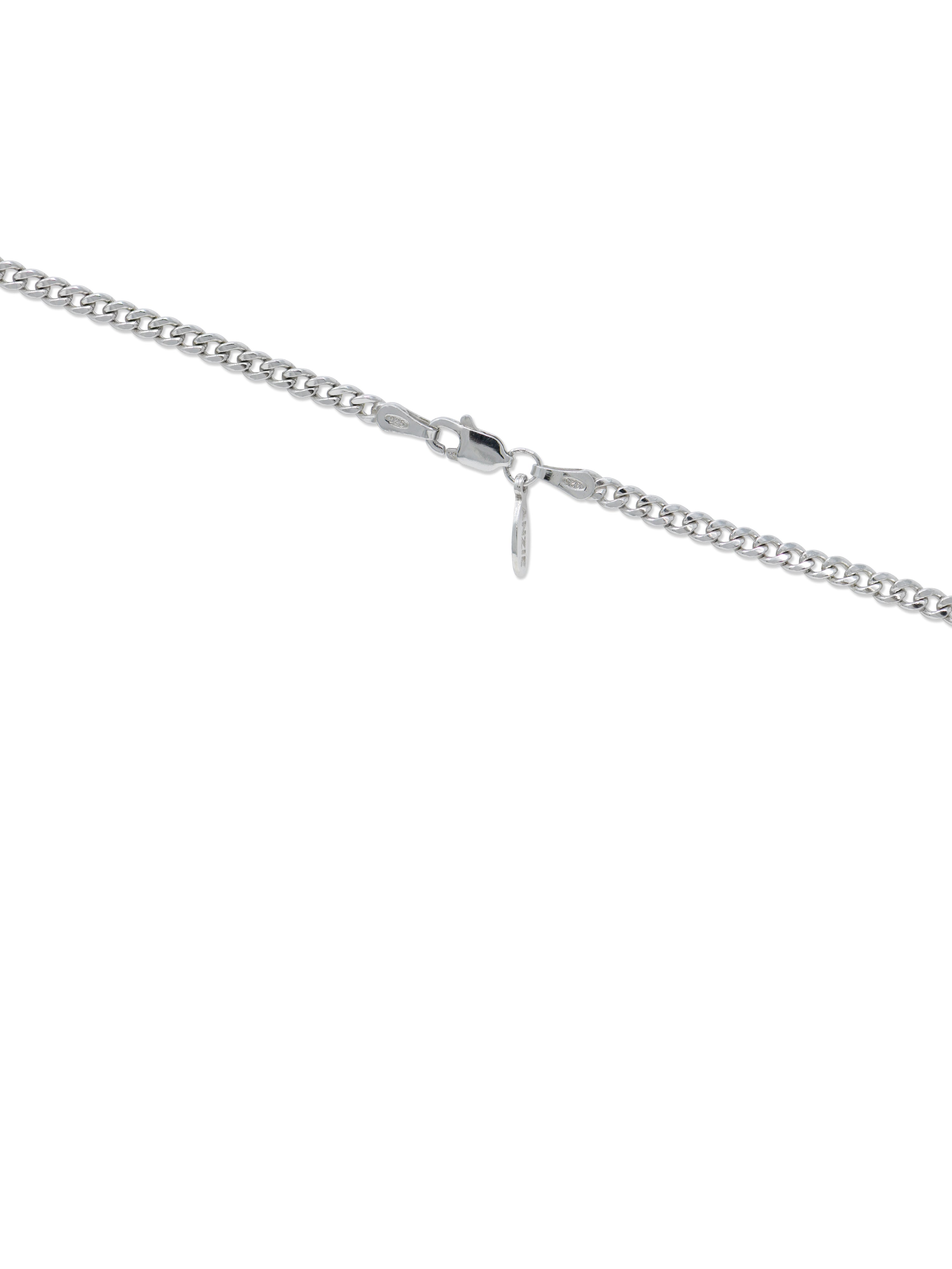 Silver Curb Chain