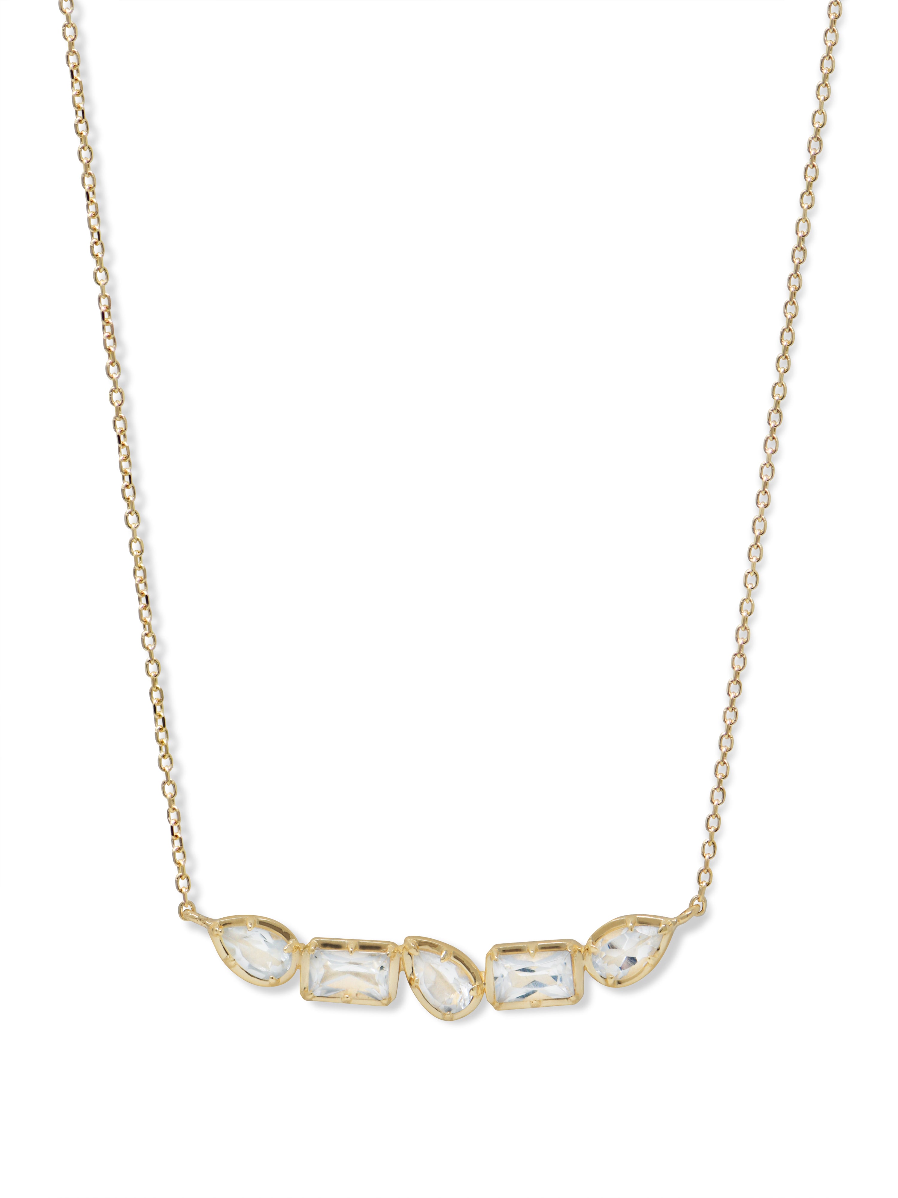 Mélia Rachel Linea Bar Necklace