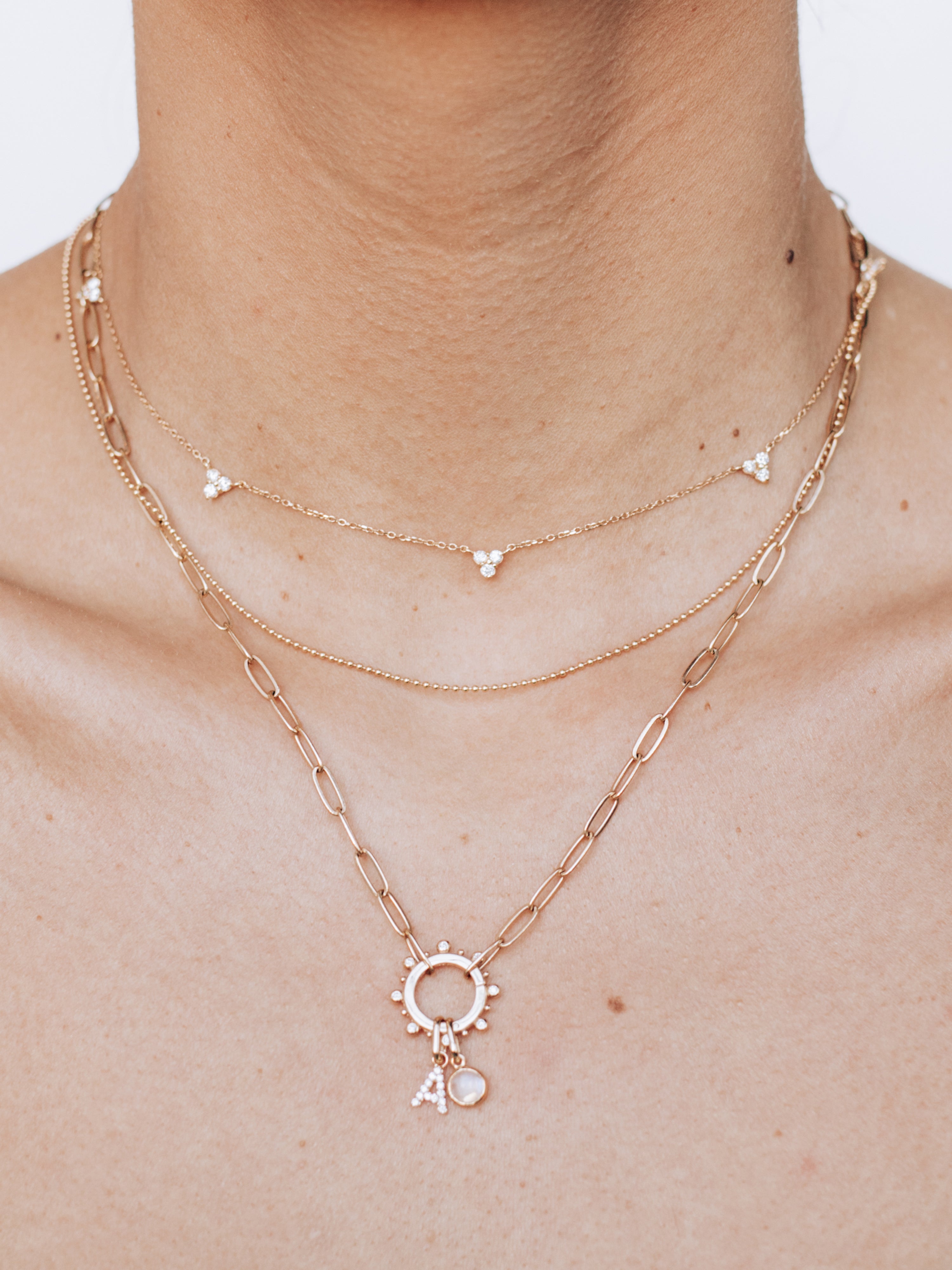 Bonheur Classic Bezel Charm