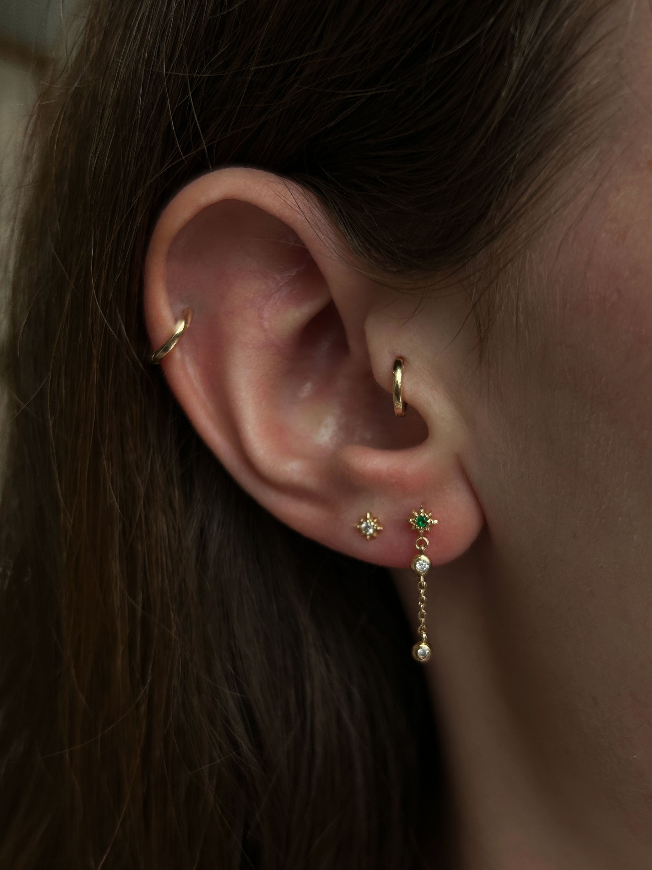 Aztec Catherine Chain Earrings