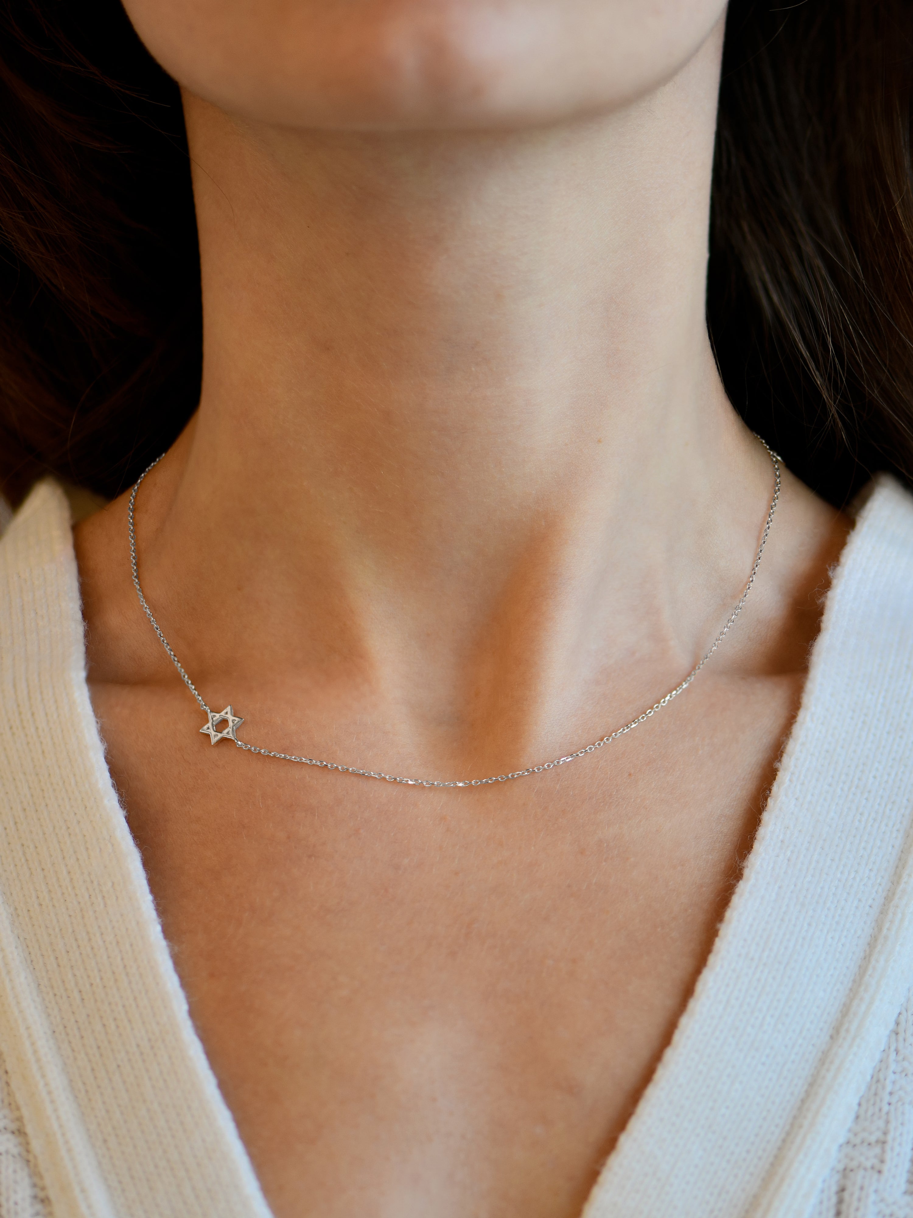 Love Letter Classic Star of David Necklace