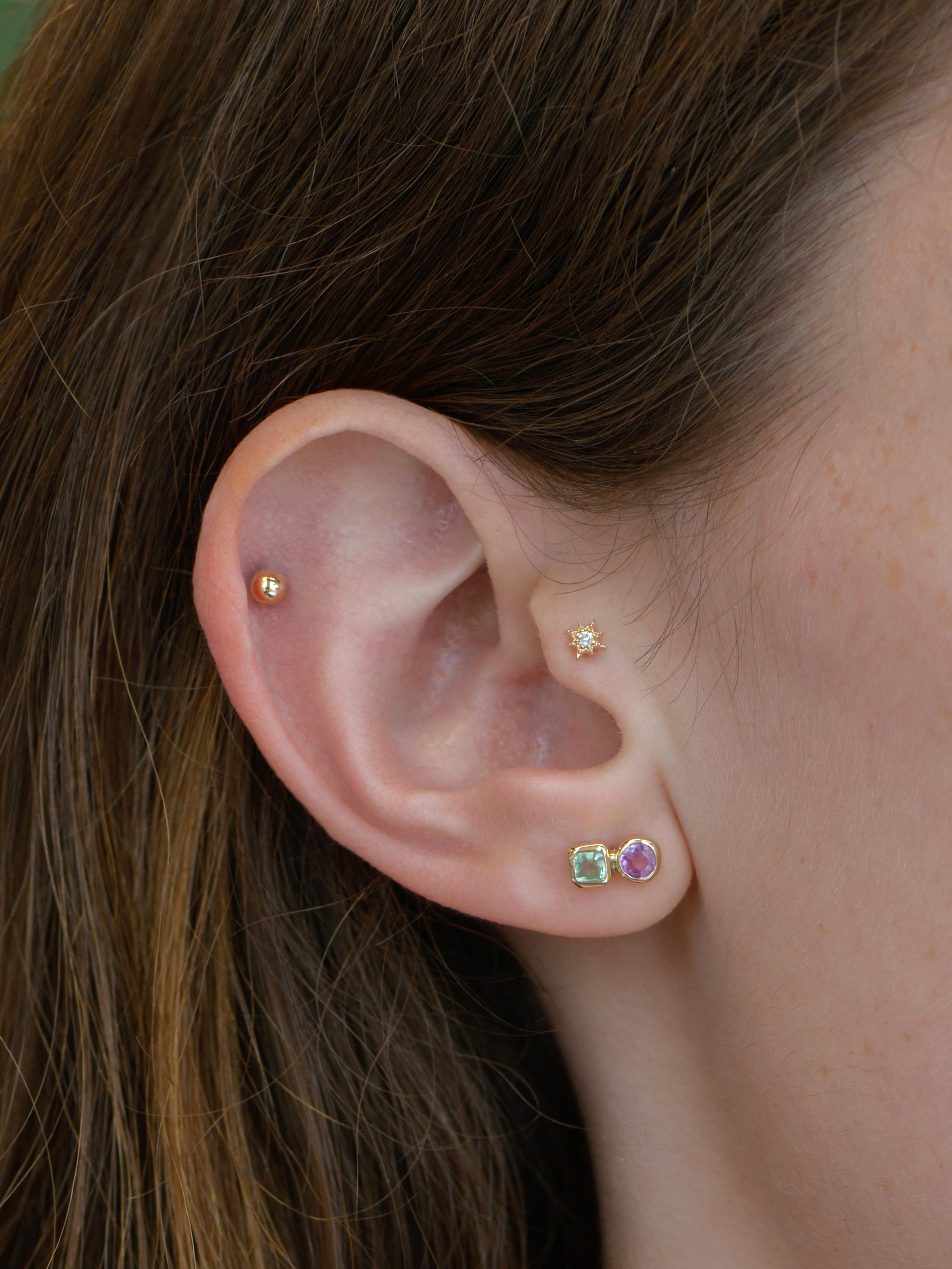 Cléo Jaeda Double Studs