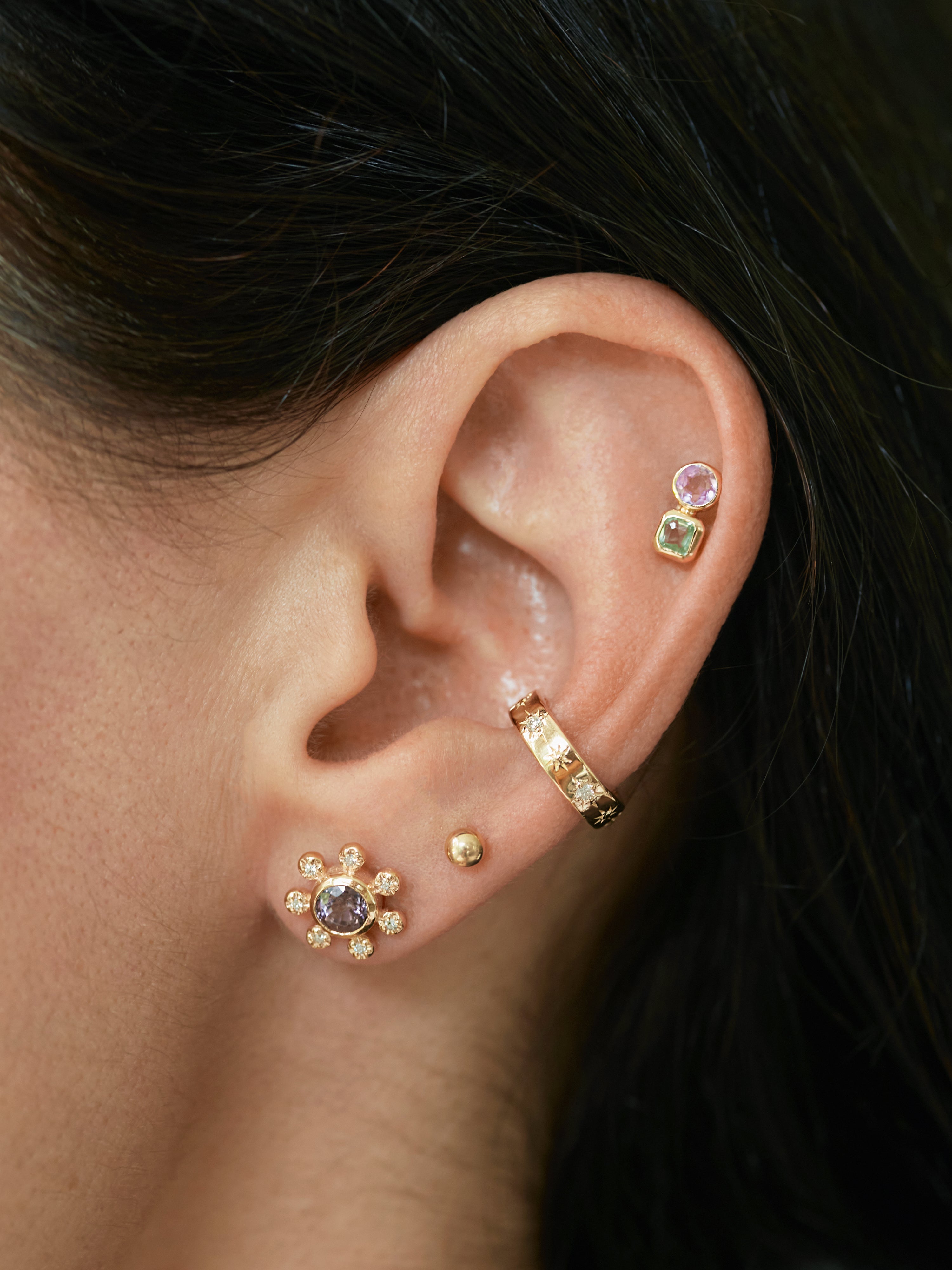 Cléo Jaeda Double Studs