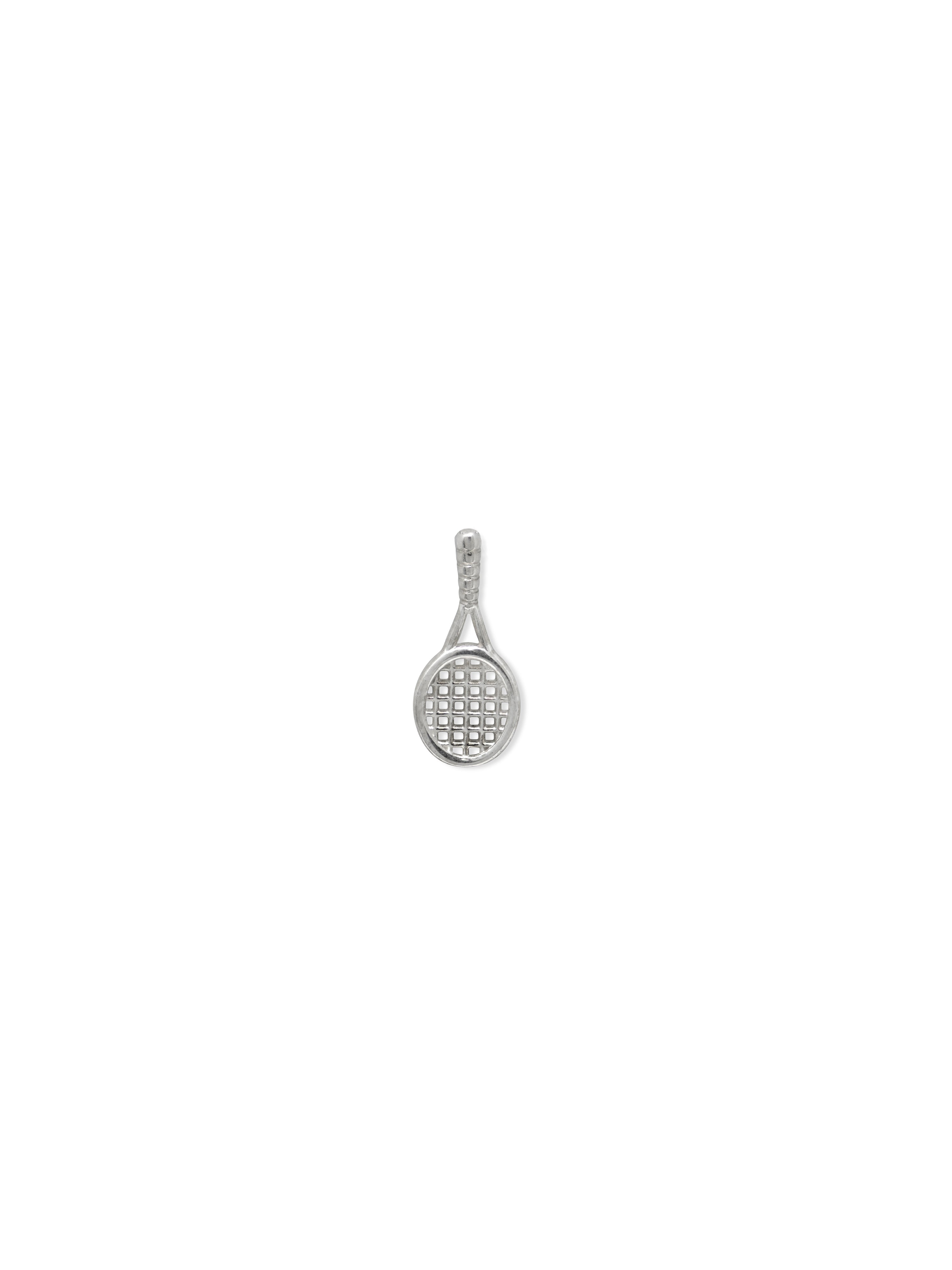 Tennis Racket Pendant Necklace