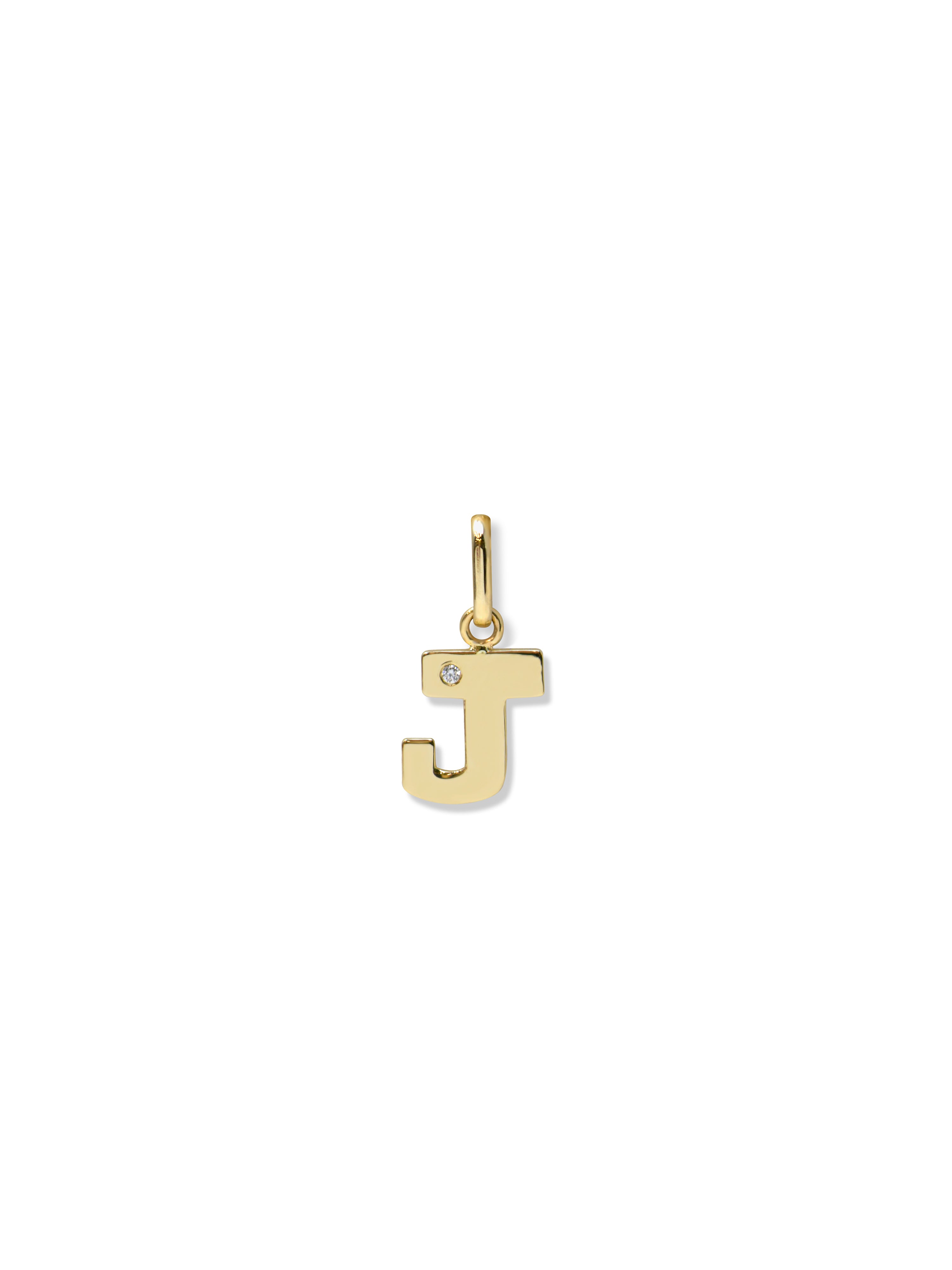 Love Letter Varsity Initial Charm