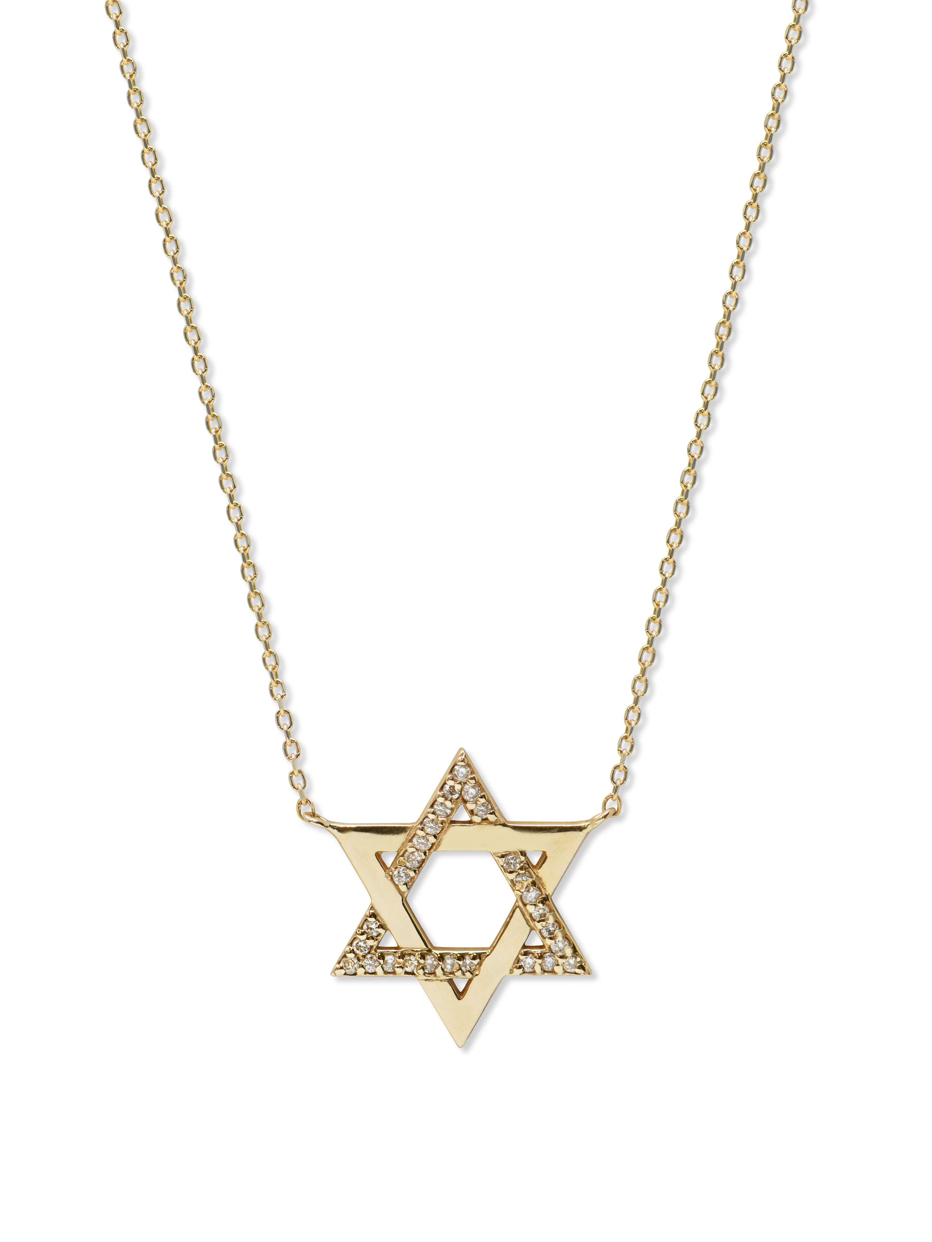 Classique Pavé Star of David Pendant