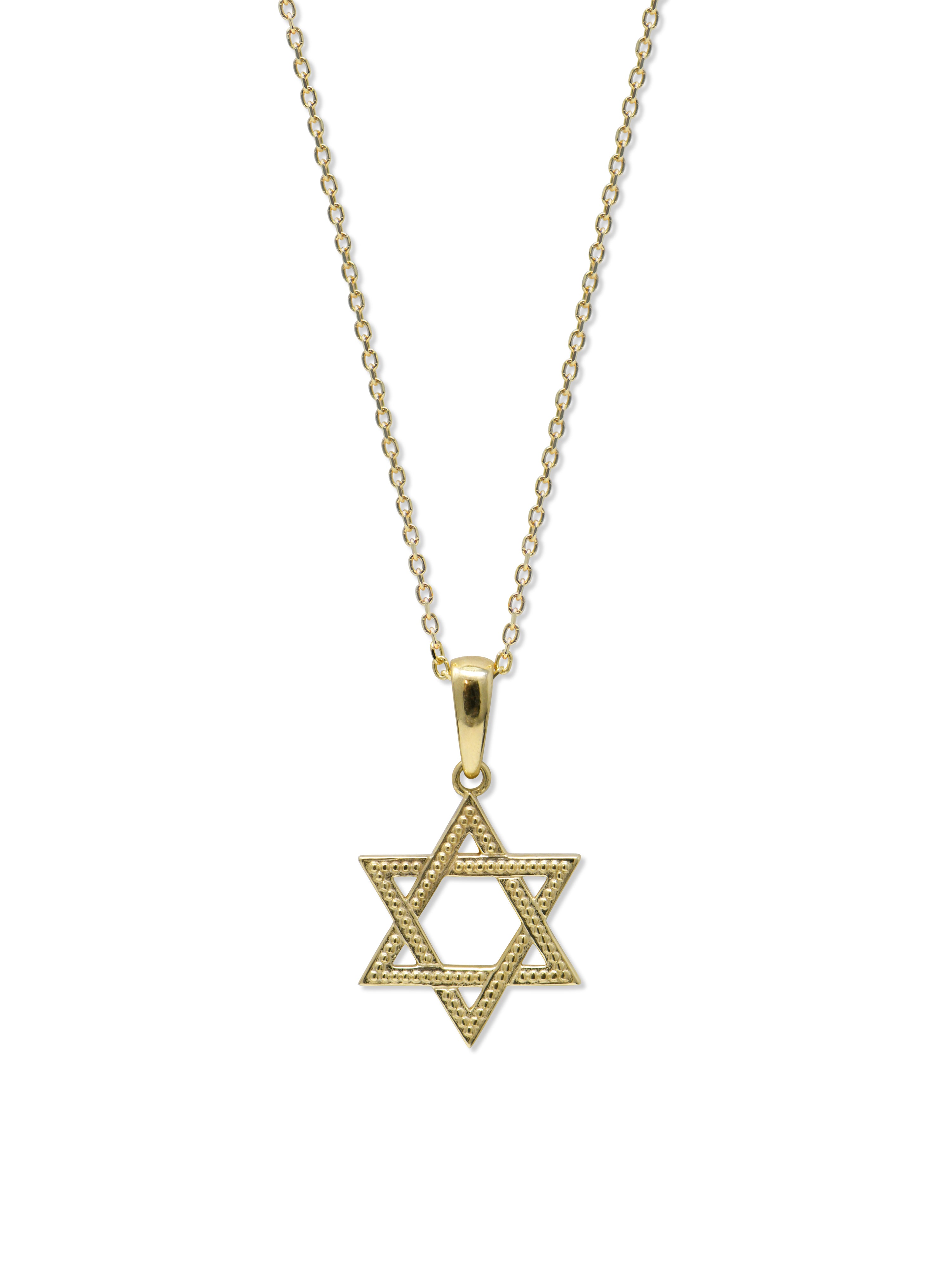 Dew Drop Star of David Charm