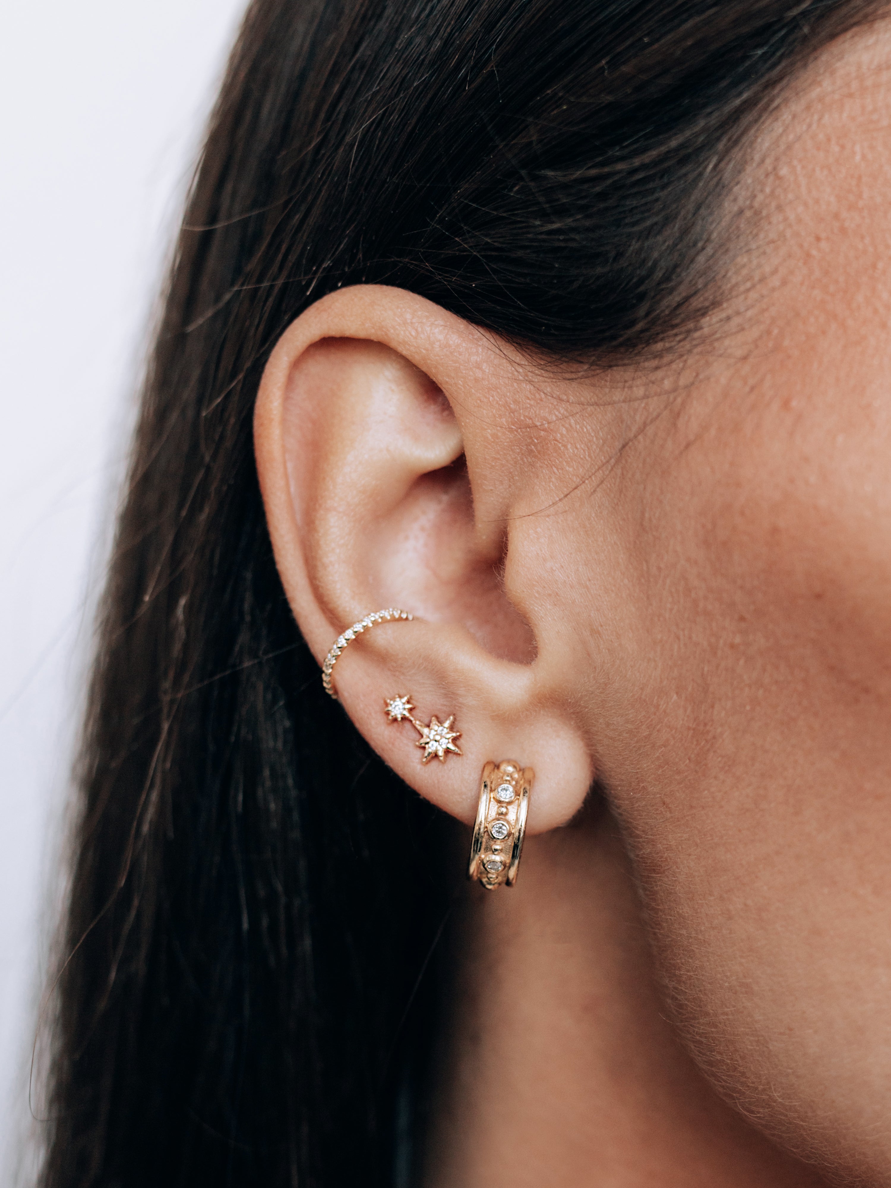 Aztec North Star Double Single Stud