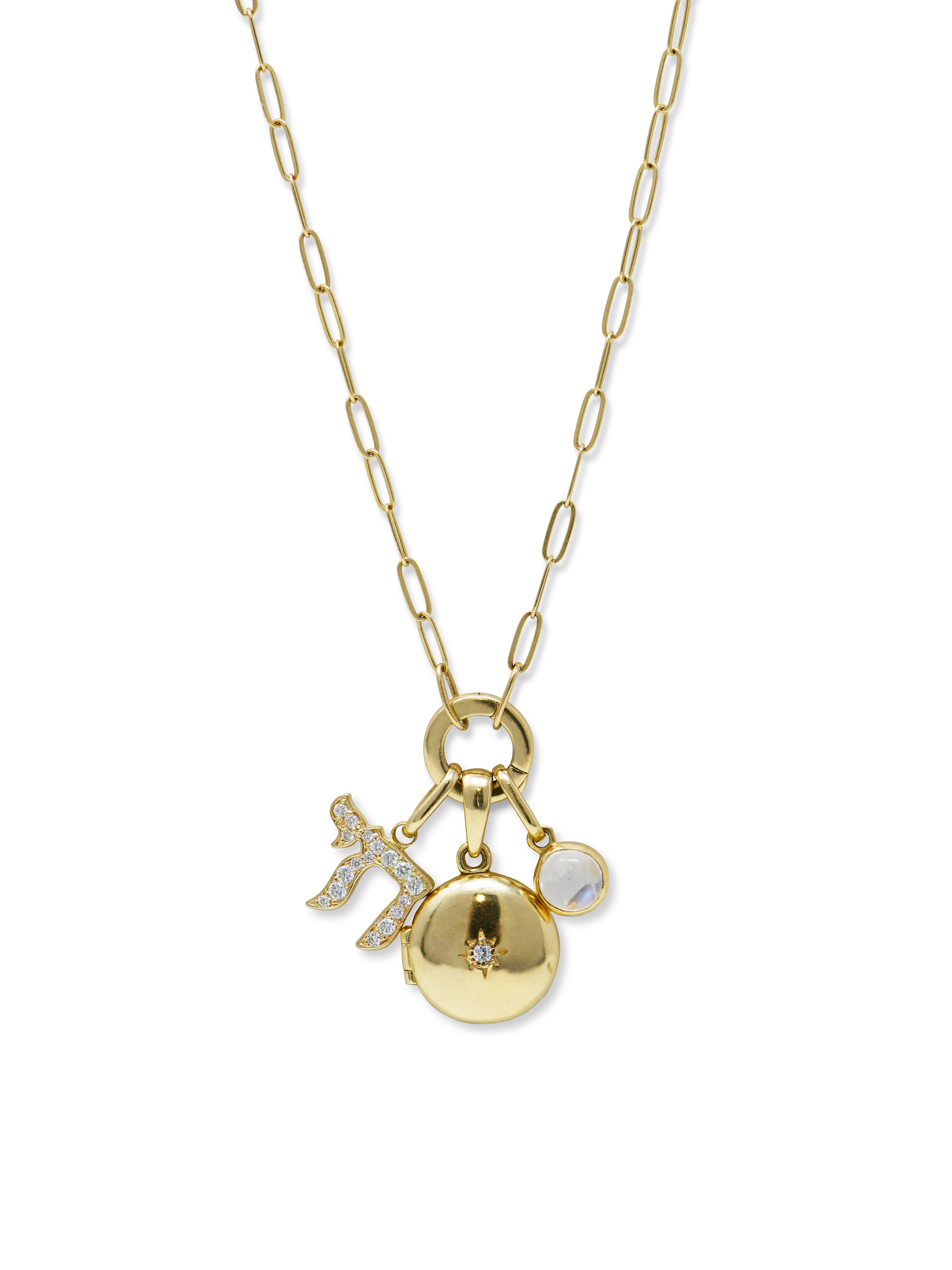 Classique Story Catcher Charm Necklace