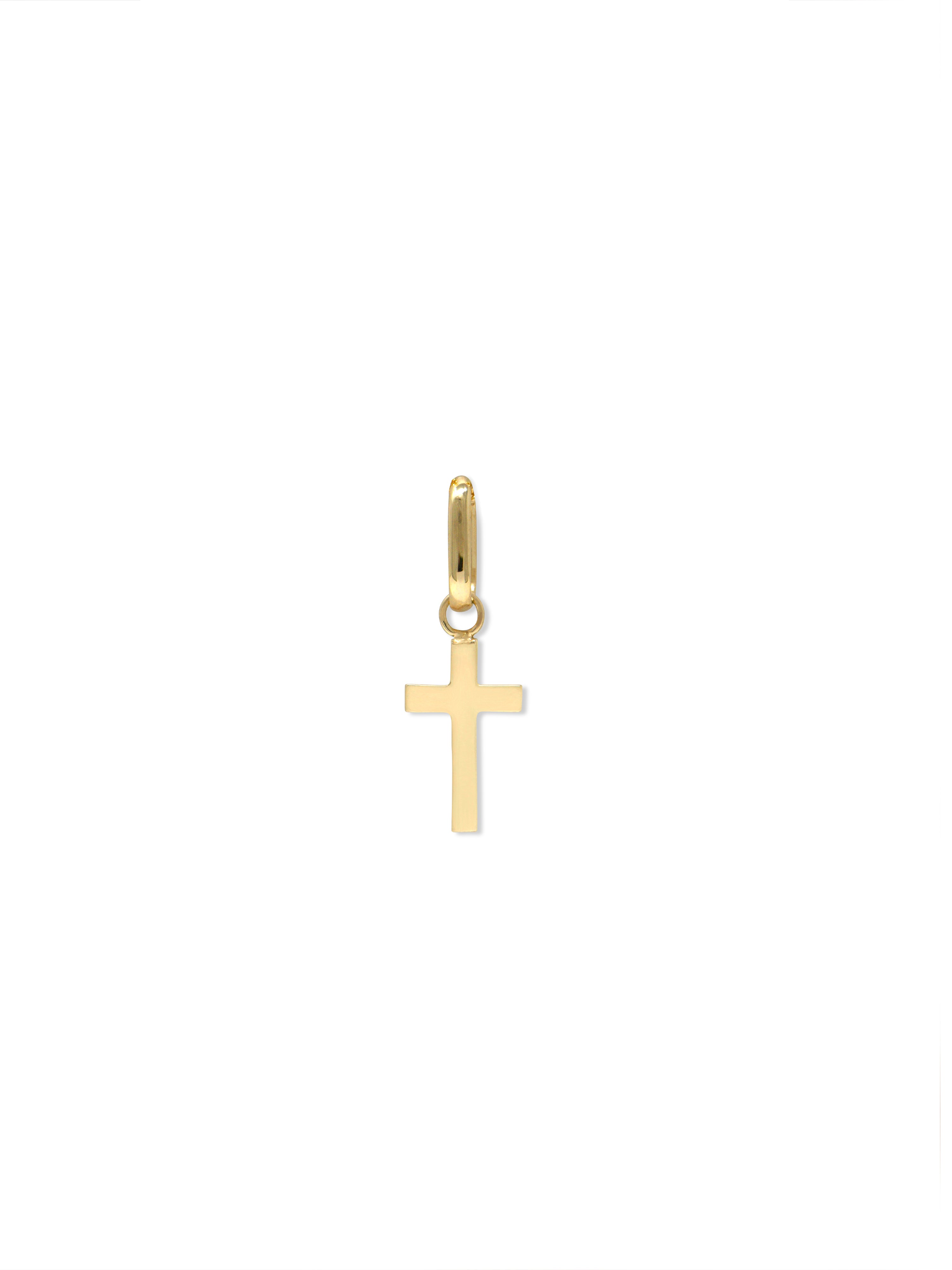 Love Letter Cross Charm