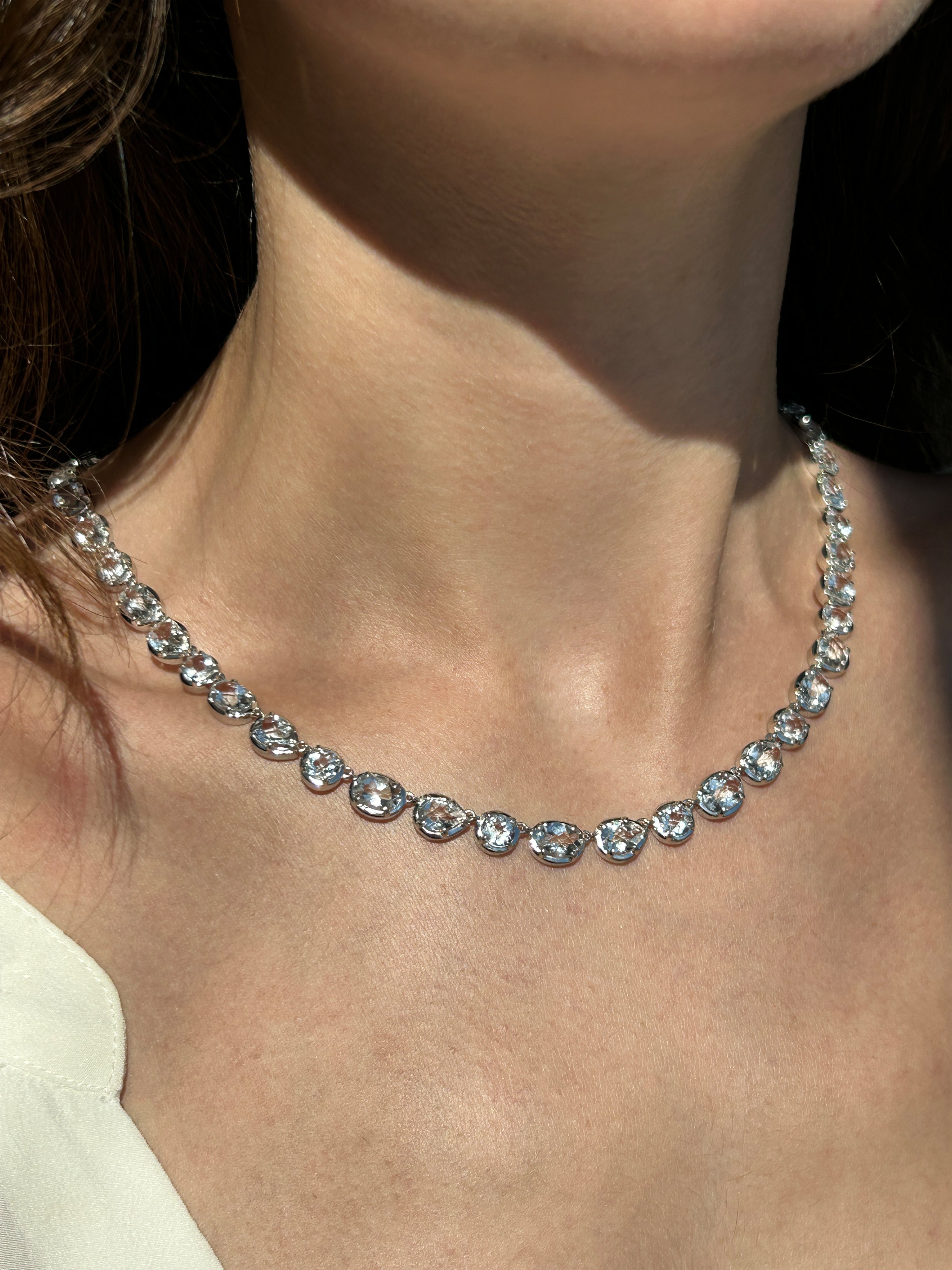 Mélia Véronique Tennis Necklace